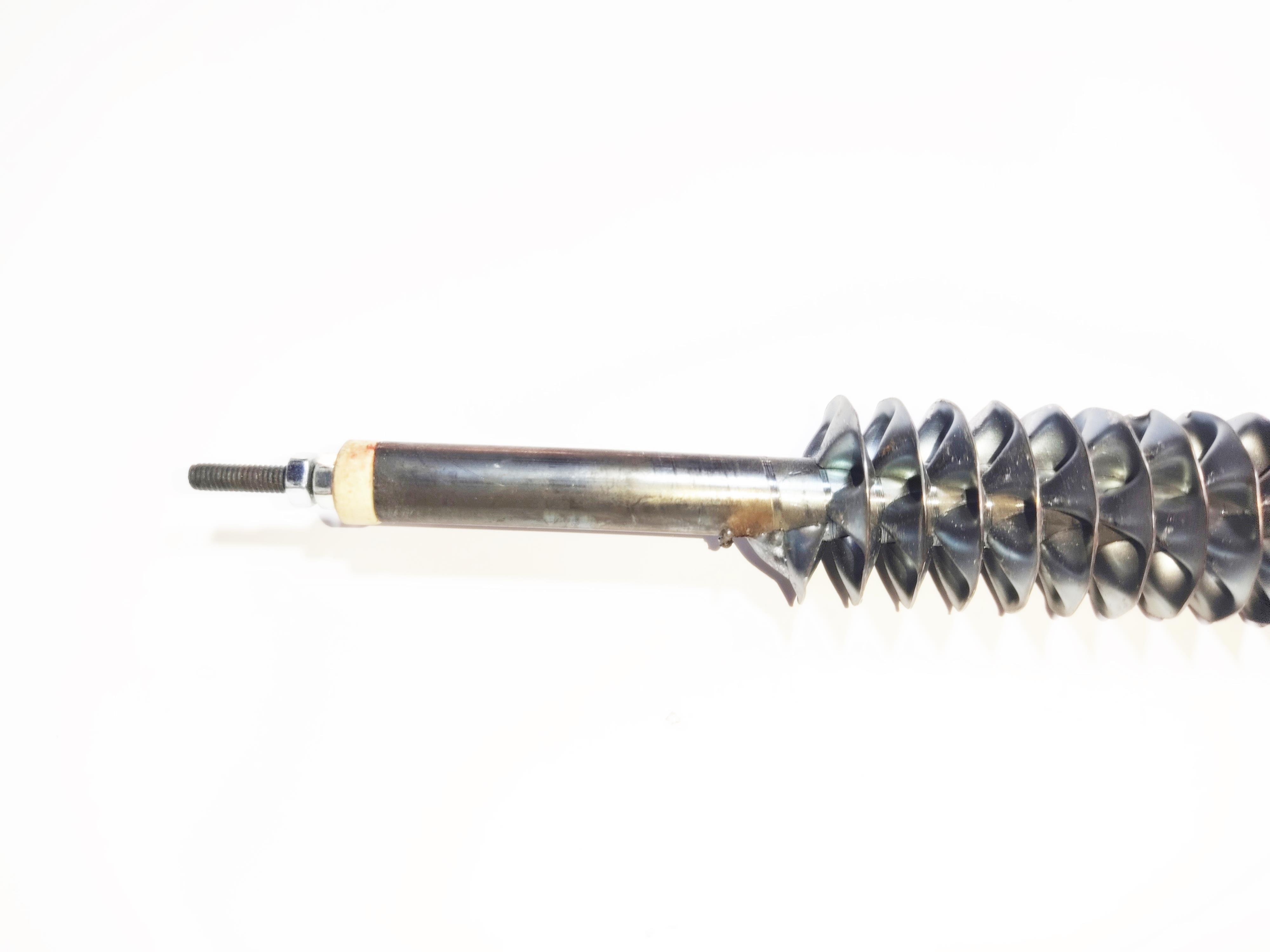 100cm Düz Tek Taraf Rekorlu Serpantinli Isıtıcı Rezistans - 100cm One Side Bushed Finned Tubular Heating Resistance 