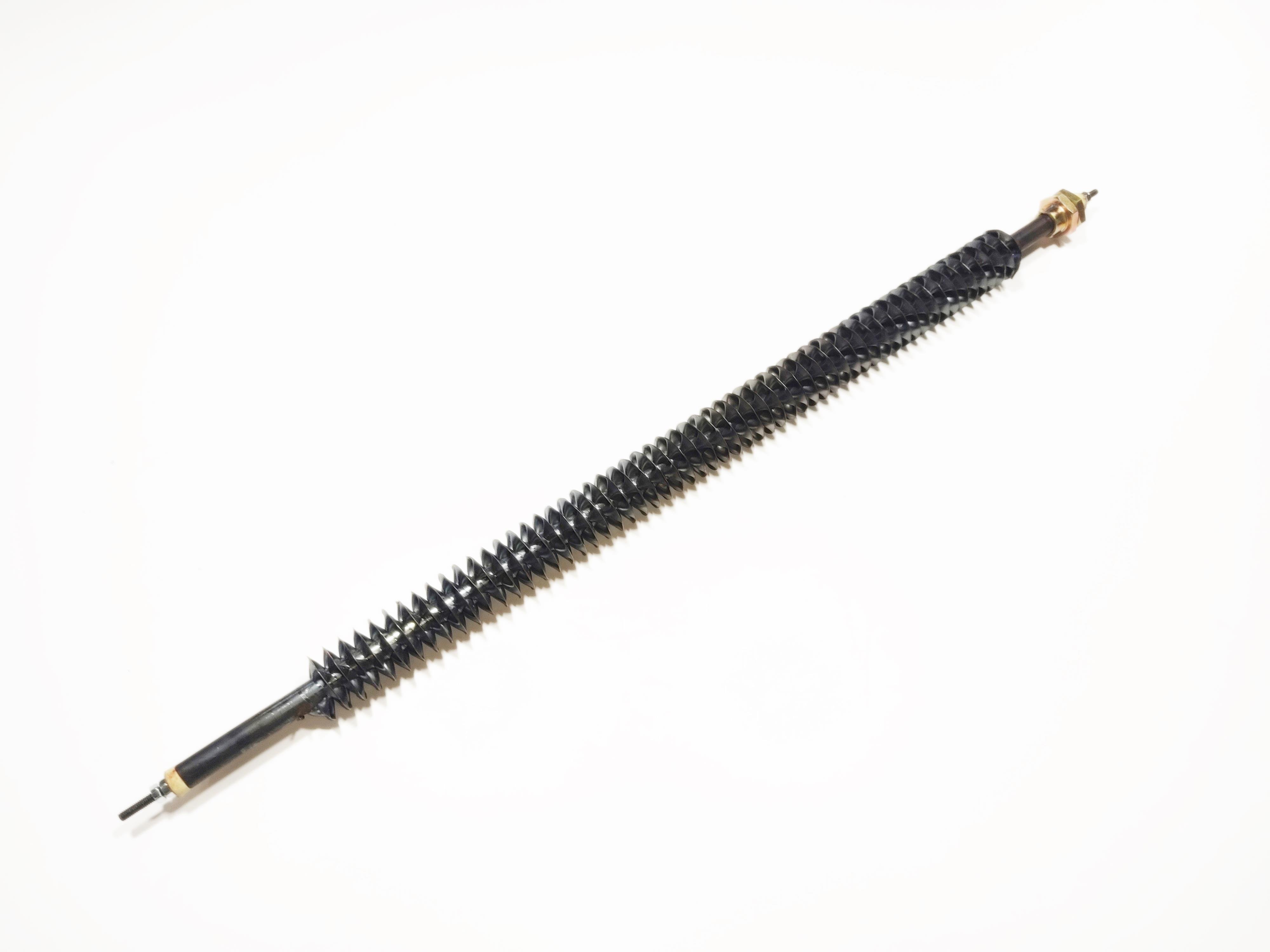 100cm Düz Tek Taraf Rekorlu Serpantinli Isıtıcı Rezistans - 100cm One Side Bushed Finned Tubular Heating Resistance 