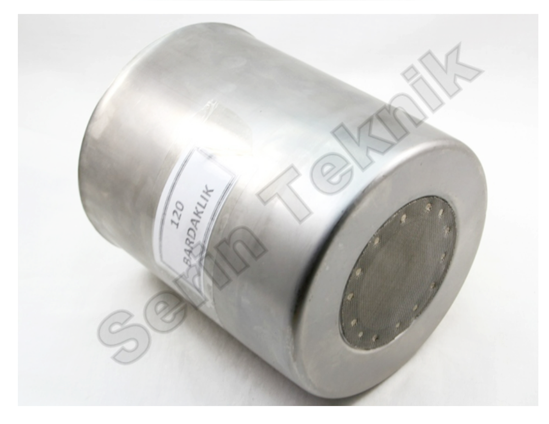 120 Bardaklık Semaver Çay Süzgeç Metal