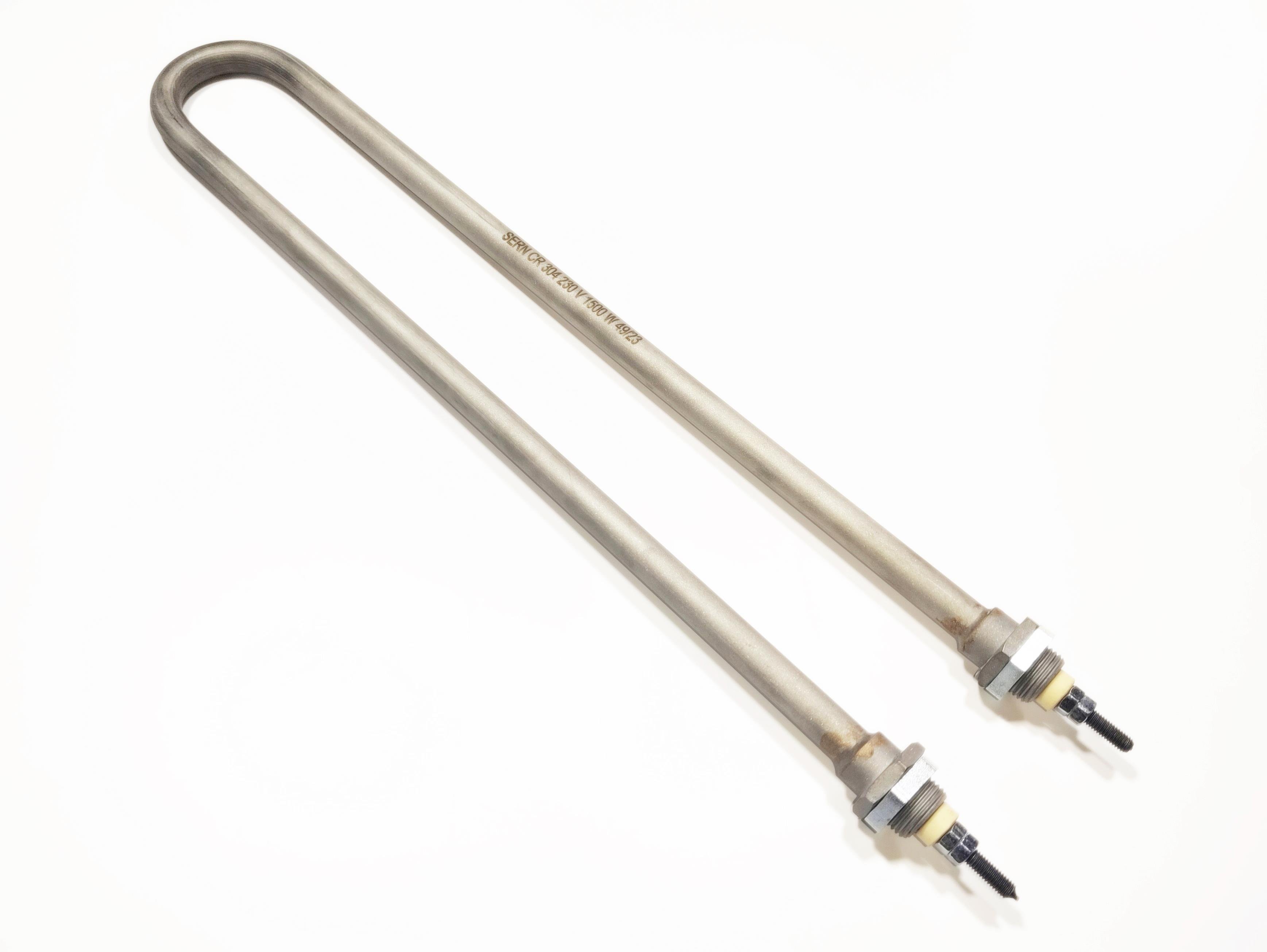 1500W 230V CR304 11,5MM 39CM Boru tipi gemi boyler ısıtıcı rezistans  
