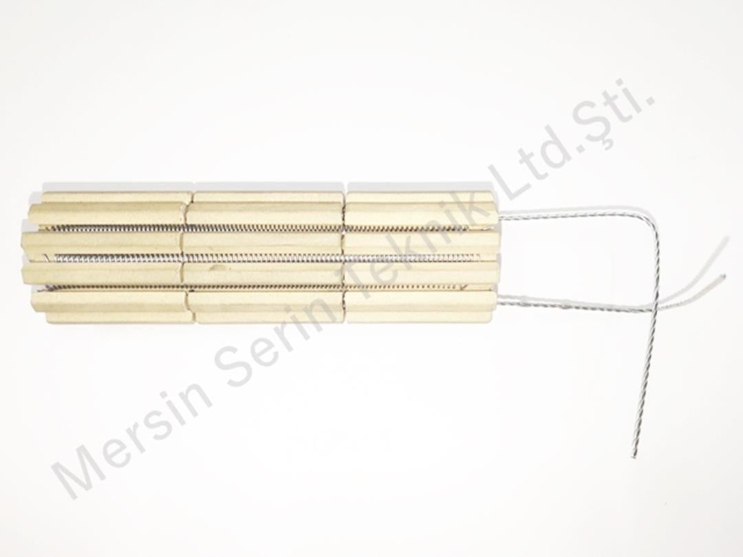 15cm Uzunluğunda kupa baskı makinası ısıtıcı Rezistans