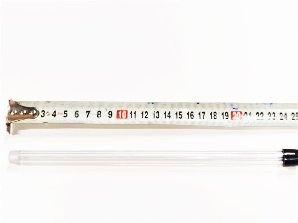 23,5cm Semaver Musluk şeffaf gösterge plastiği