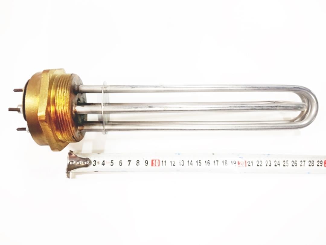 2,5 inç 304Cr 4,5KW 380V 30cm Trifaze Sanayi Isıtıcı Rezistansı