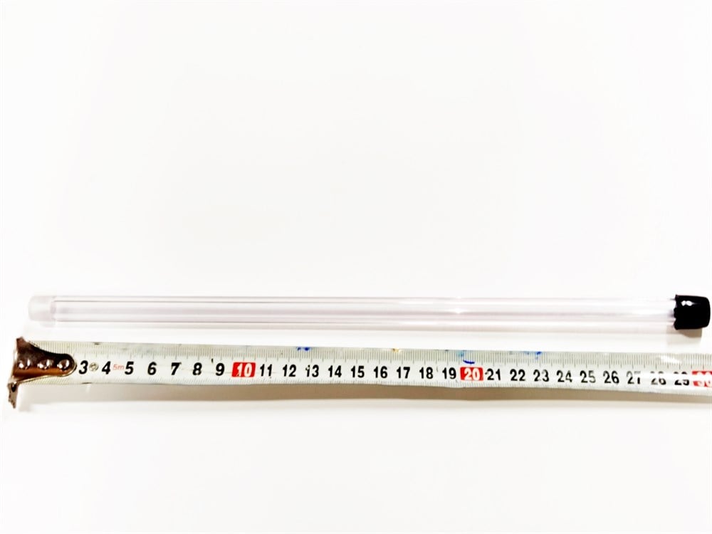 29,5cm Semaver Musluk şeffaf gösterge plastiği