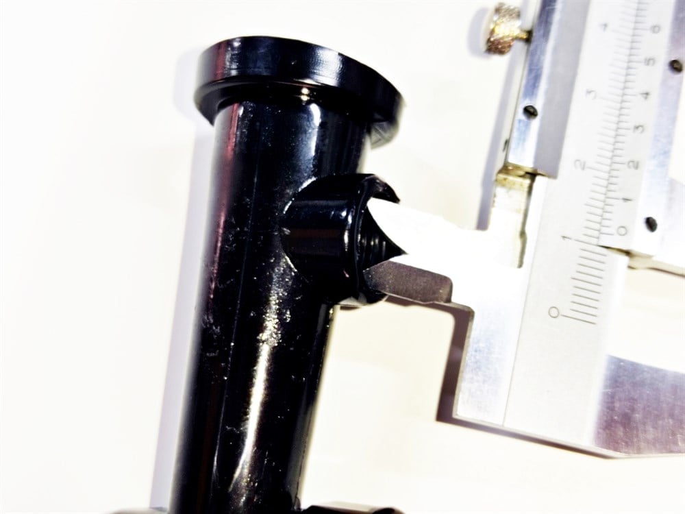 29,5cm Semaver Musluk şeffaf gösterge plastiği