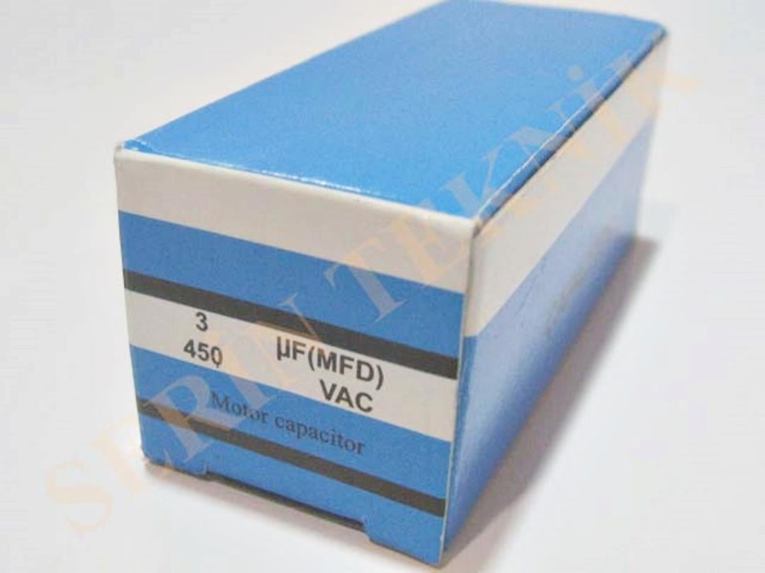 3 Mikrofarad 450V AC Daimi Devre Kondansatörü