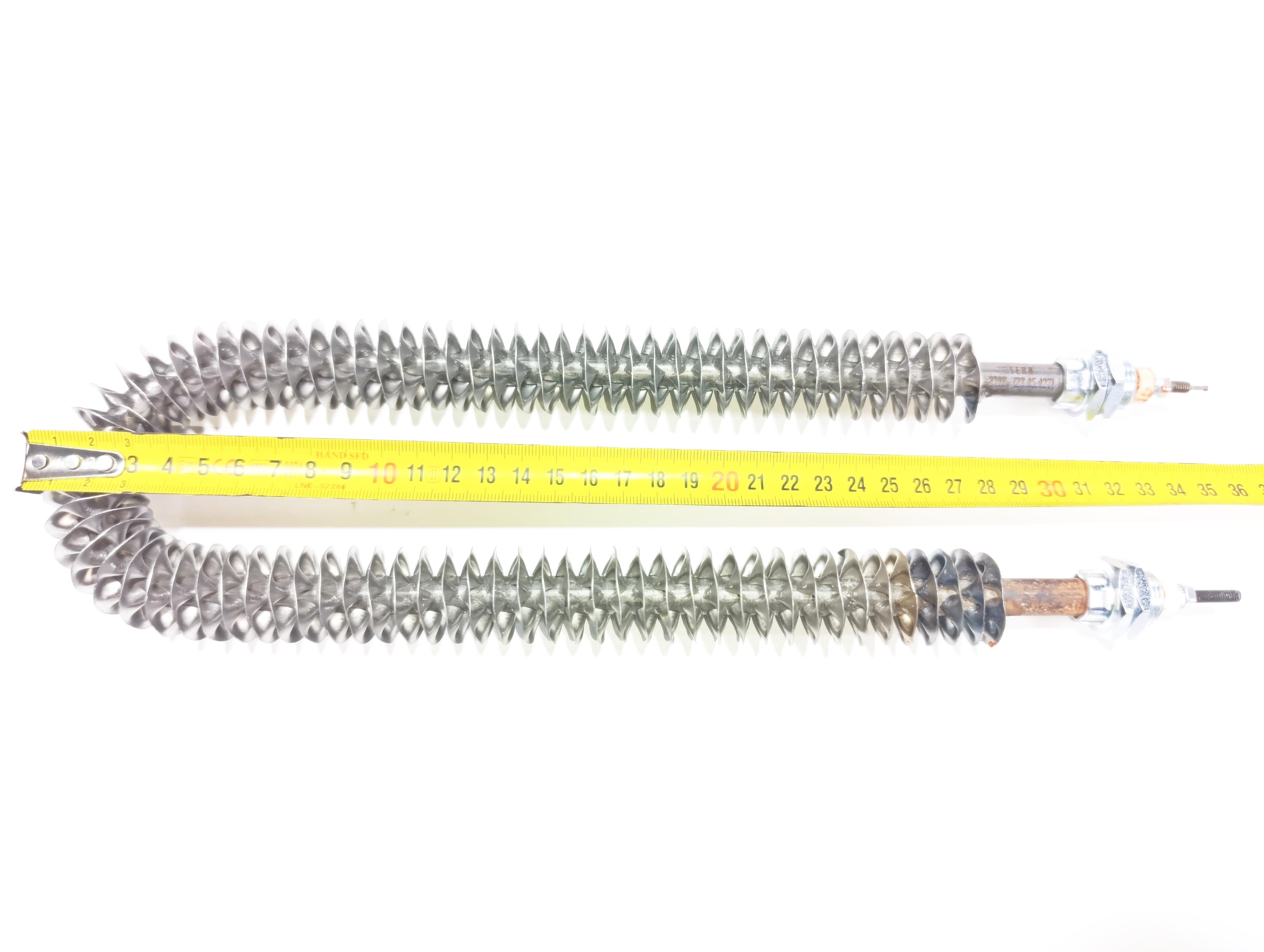 35 cm U 230V Serpantinli ısıtıcı Rezistans