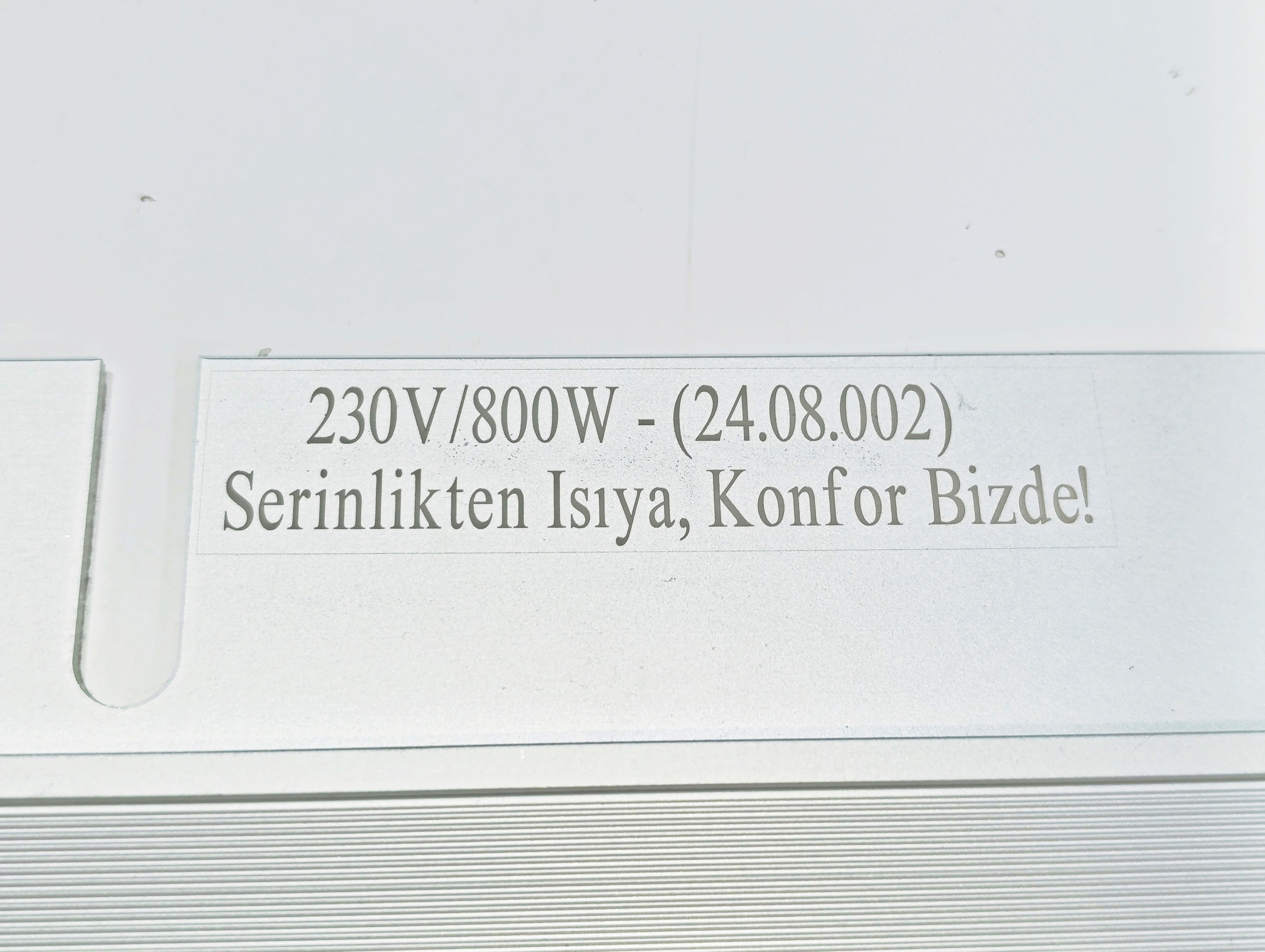 Açık Büfe Chafing Dish Reşo Rezistans 750W 25x20cm Alüminyum Termostatlı R1031