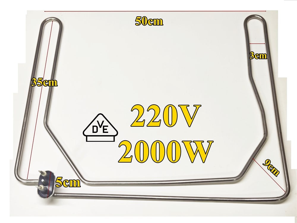 bulaşık makinesi ısıtıcı rezistans 220v/2000w