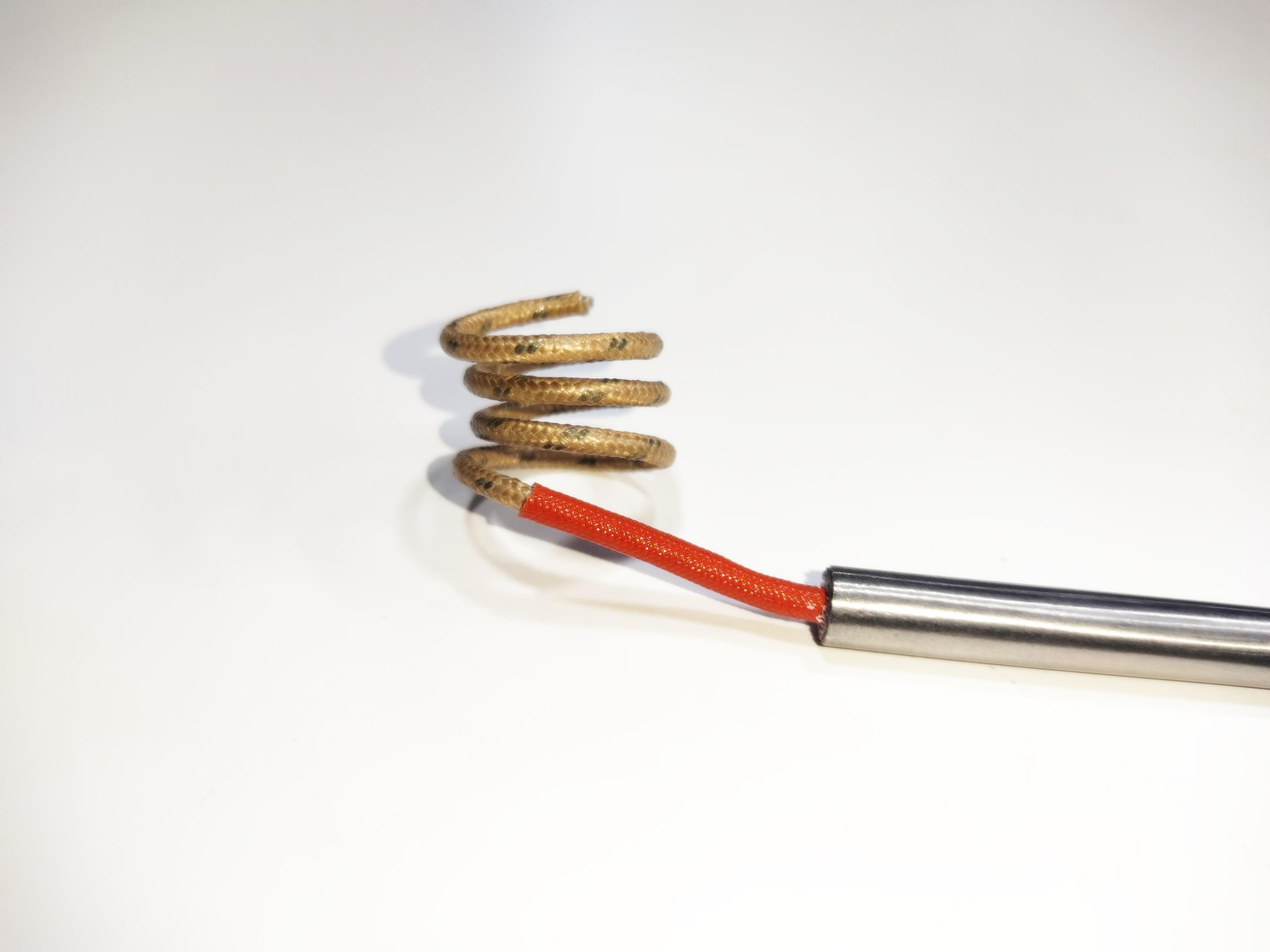 Çene Isıtıcı Rezistans 14,5cm boy-7mm kalınlık-150 Watt-48Volt 
