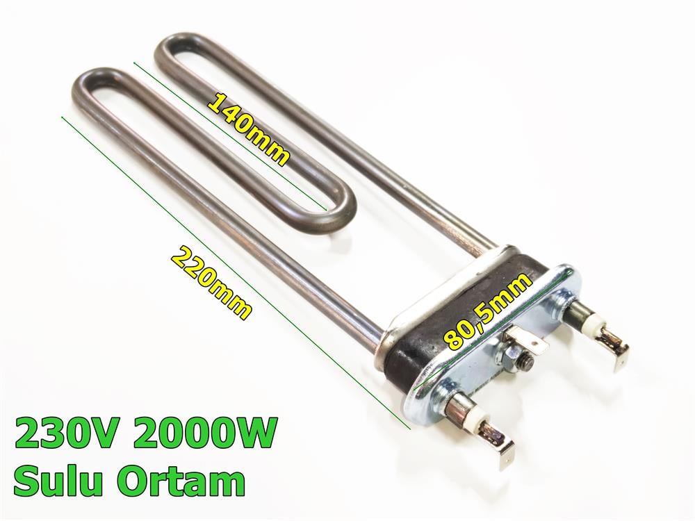 Endüstriyel Mutfak Isıtıcı Rezistansı 22cm 2000W