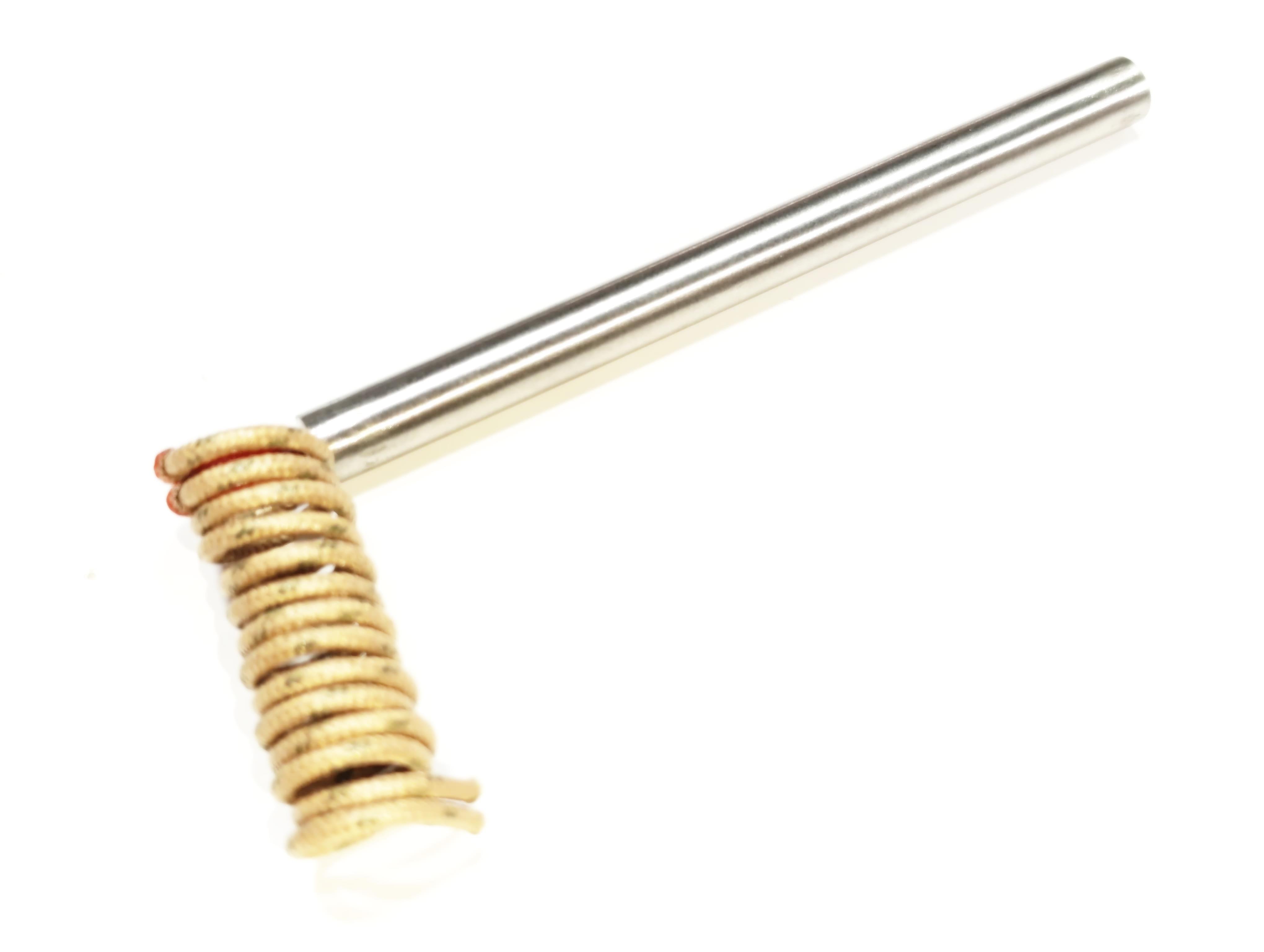 Fişek Isıtıcı Rezistans 10cm boy - 8mm kalınlık - 200 Watt - 230V 