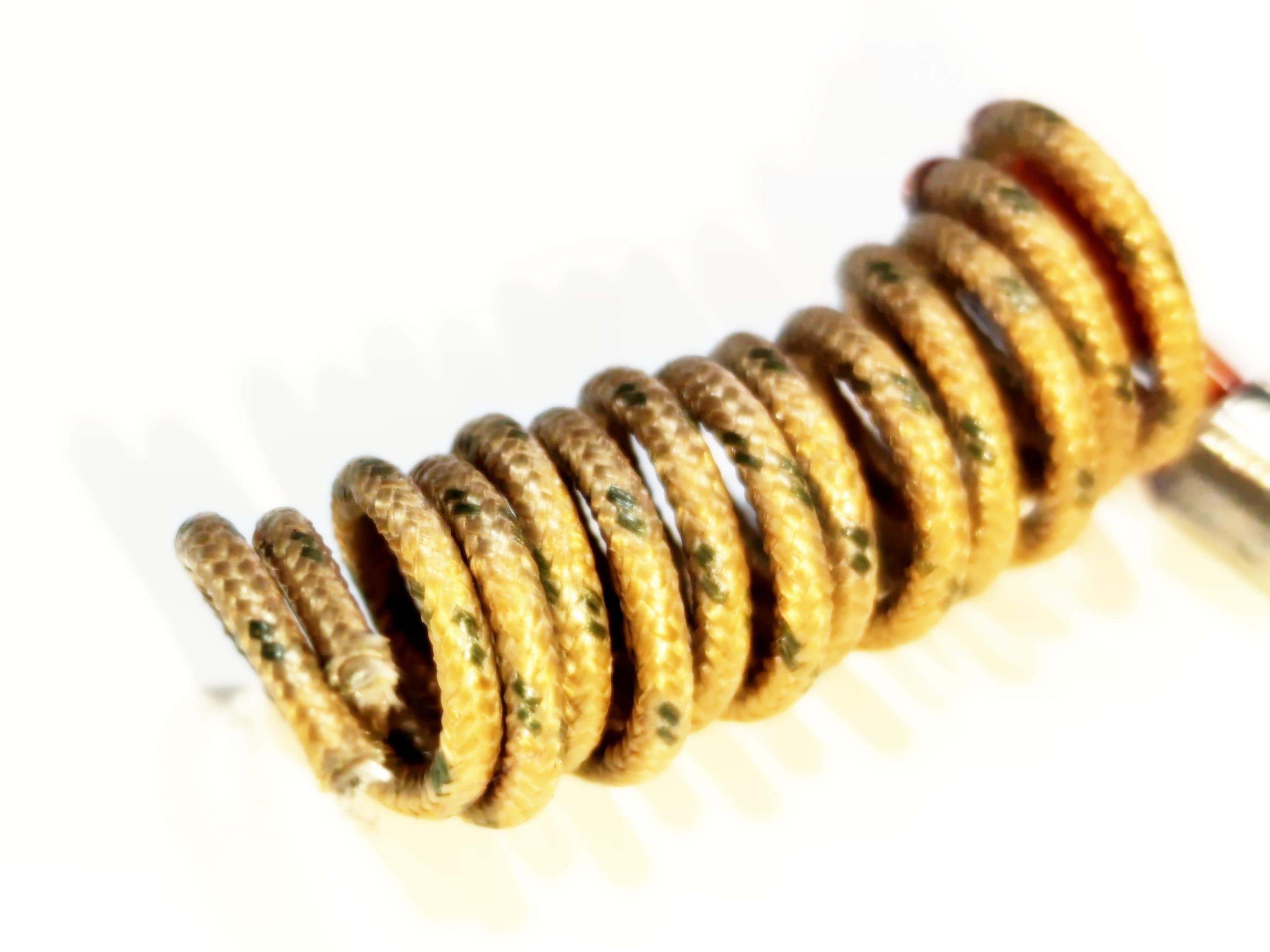 Fişek Isıtıcı Rezistans 10cm boy - 8mm kalınlık - 200 Watt - 230V 