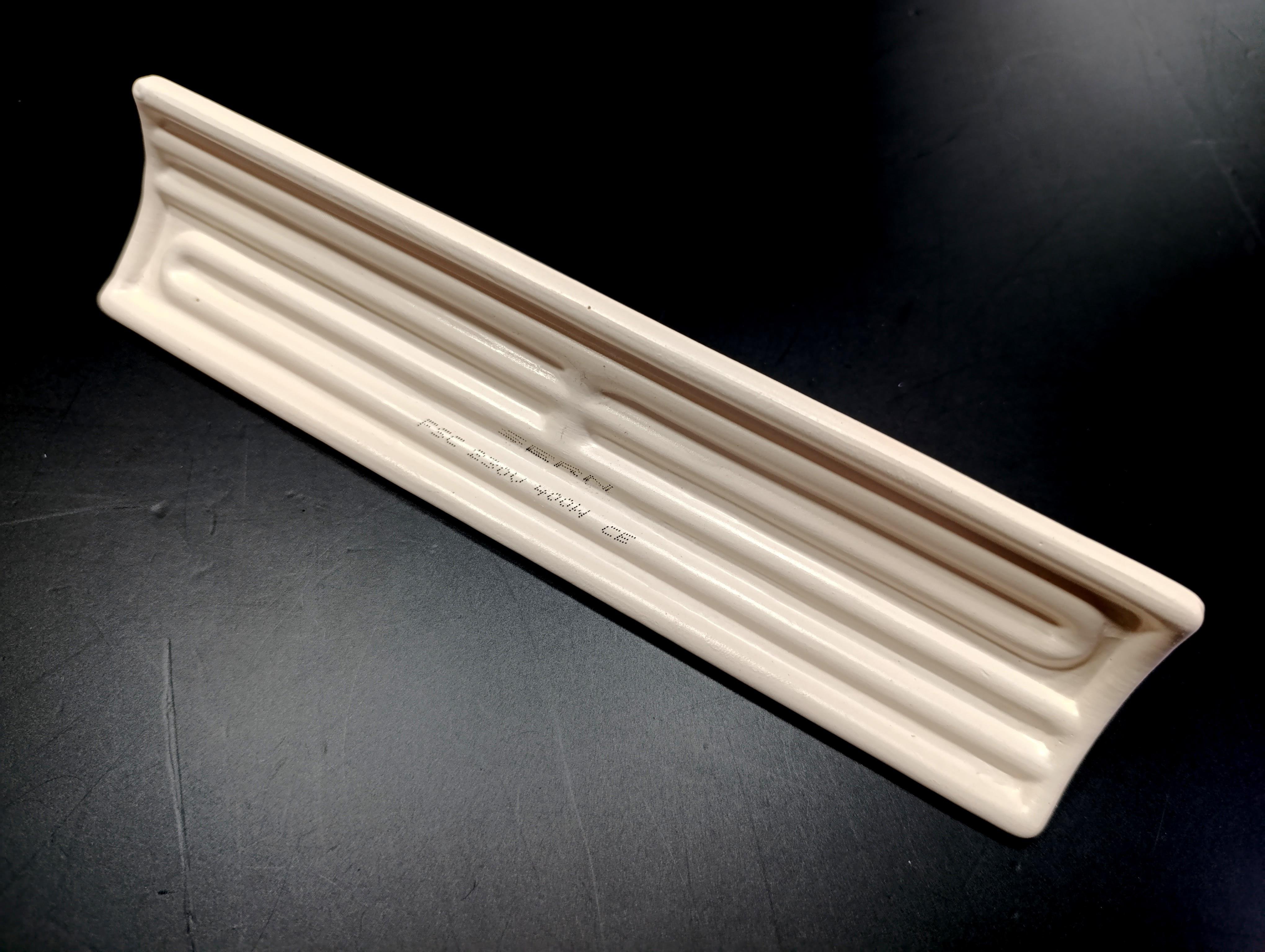 İnfrared Seramik Isıtıcı Rezistans KONKAV 245X60mm 400W 230V Beyaz Renk FSC Model