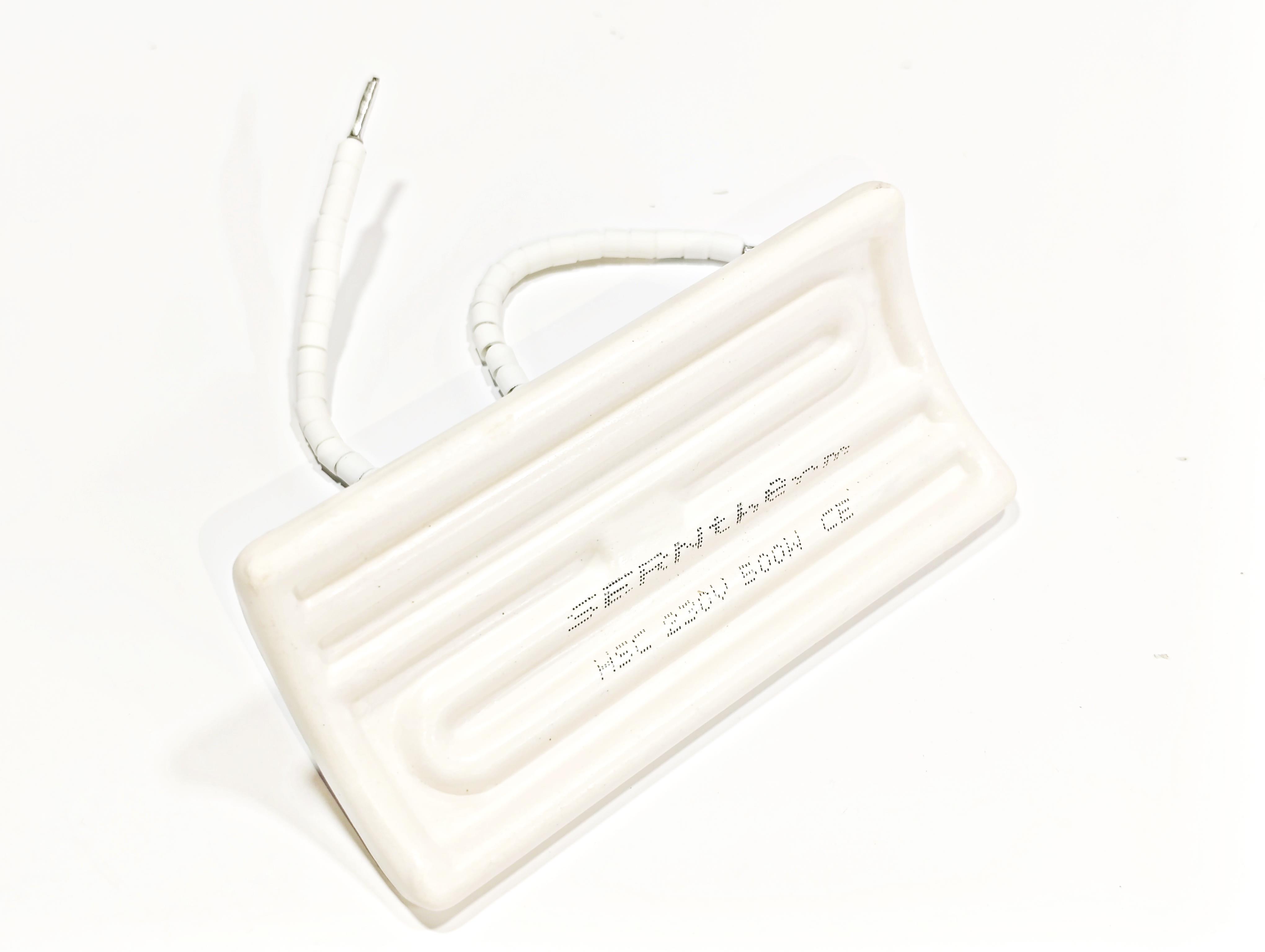 İnfrared Seramik Isıtıcı Rezistans KONKAV 122X60mm 500W 230V Beyaz Renk HSC Model