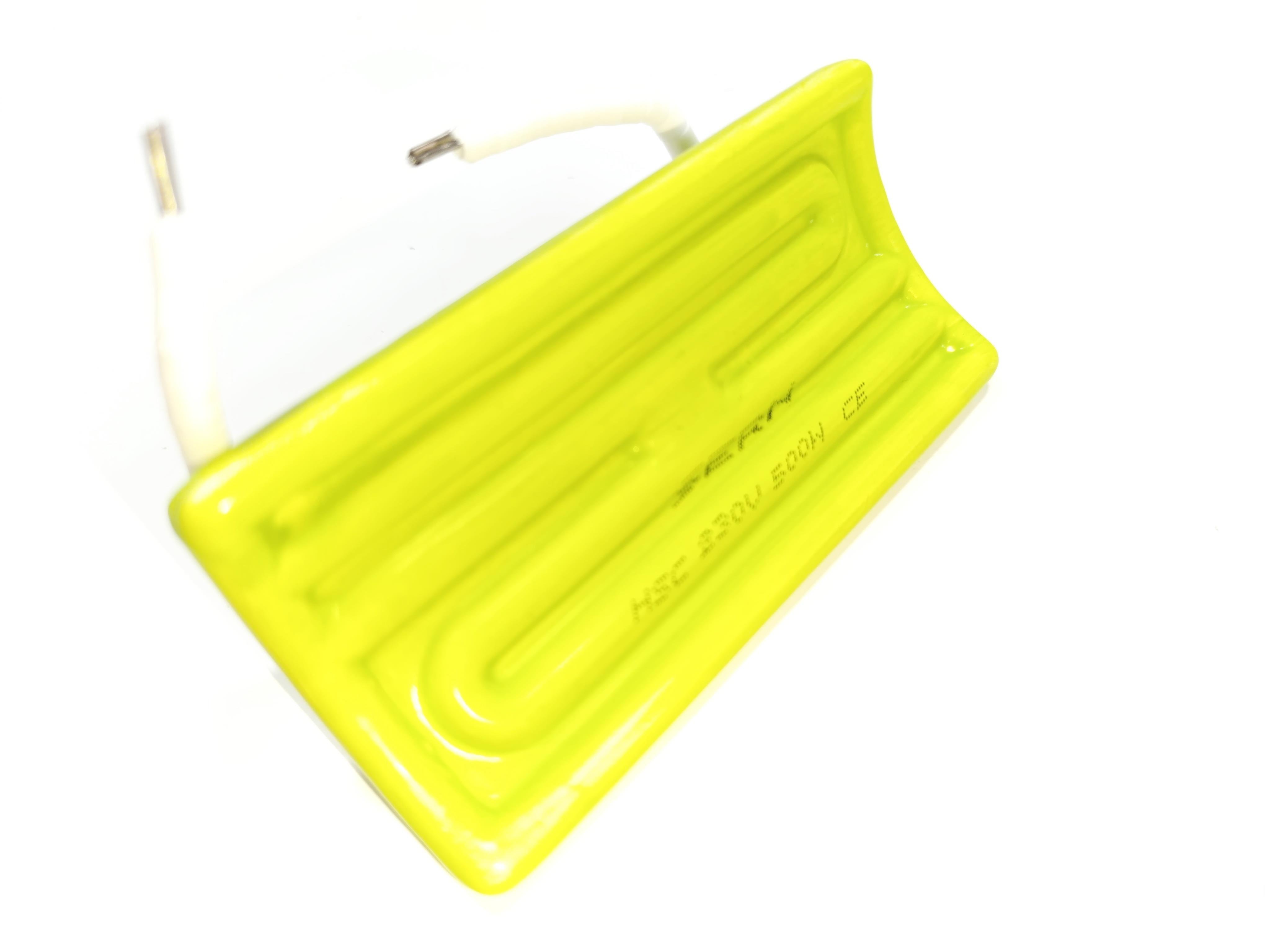 İnfrared Seramik Isıtıcı Rezistans KONKAV 122X60mm 500W 230V Yeşil Renk HSC Model
