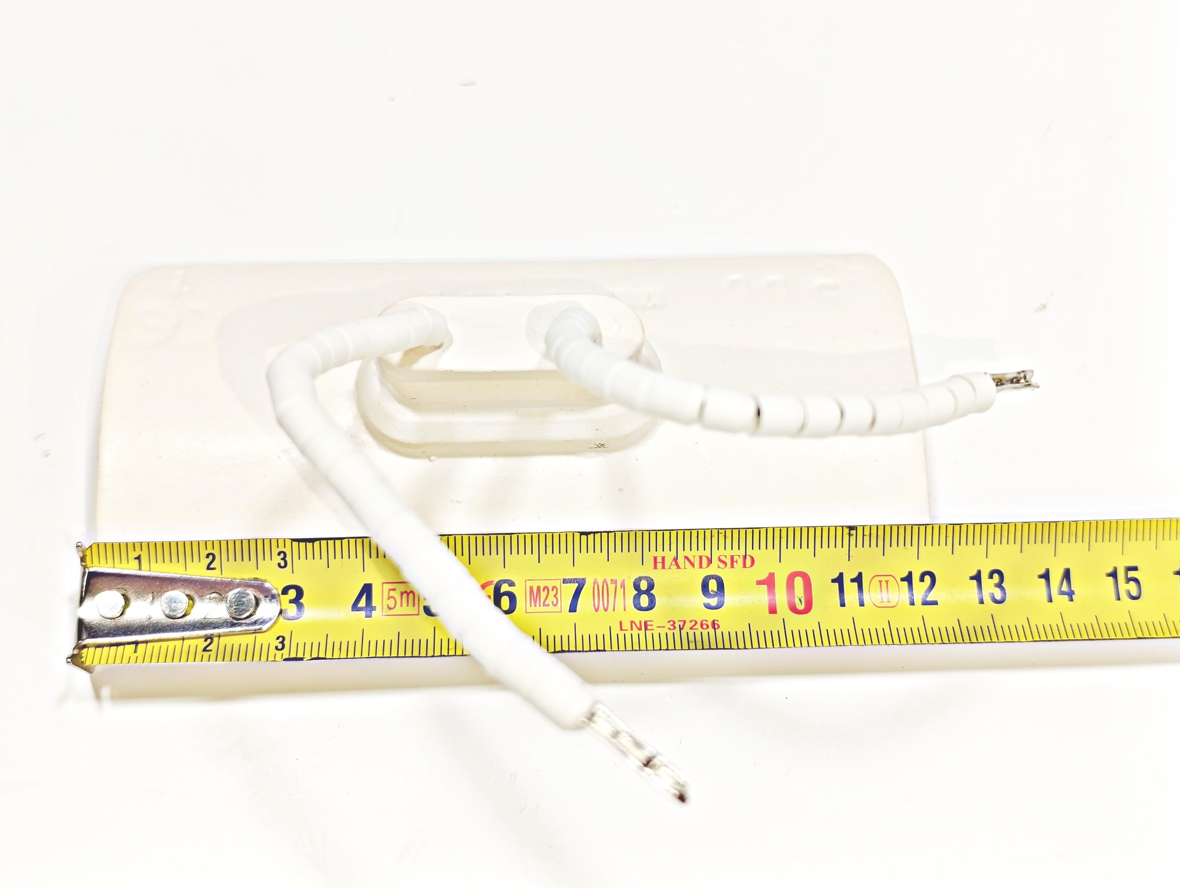 İnfrared Seramik Isıtıcı Rezistans KONKAV 122X60mm 500W 230V Beyaz Renk HSC Model