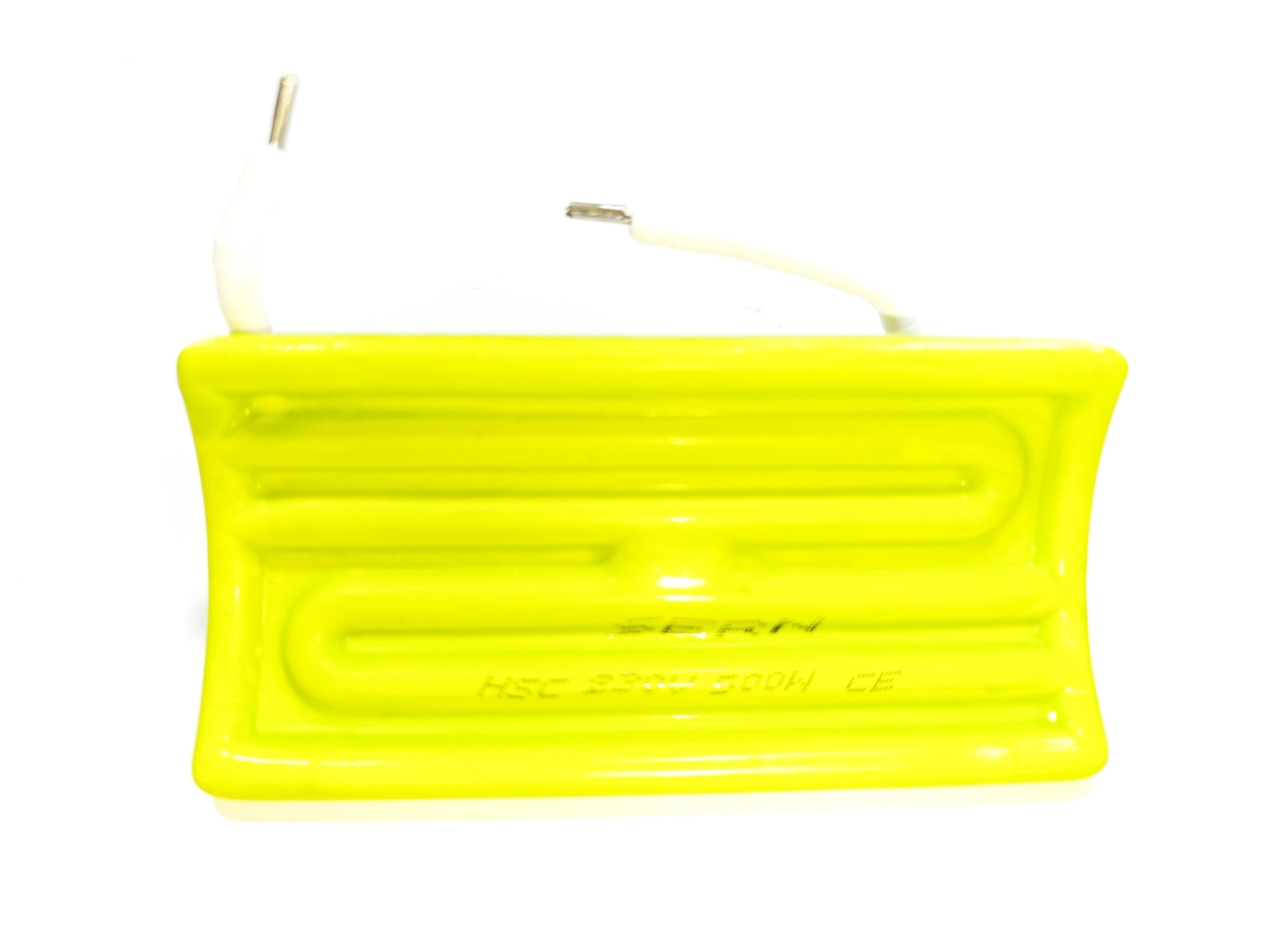 İnfrared Seramik Isıtıcı Rezistans KONKAV 122X60mm 500W 230V Yeşil Renk HSC Model