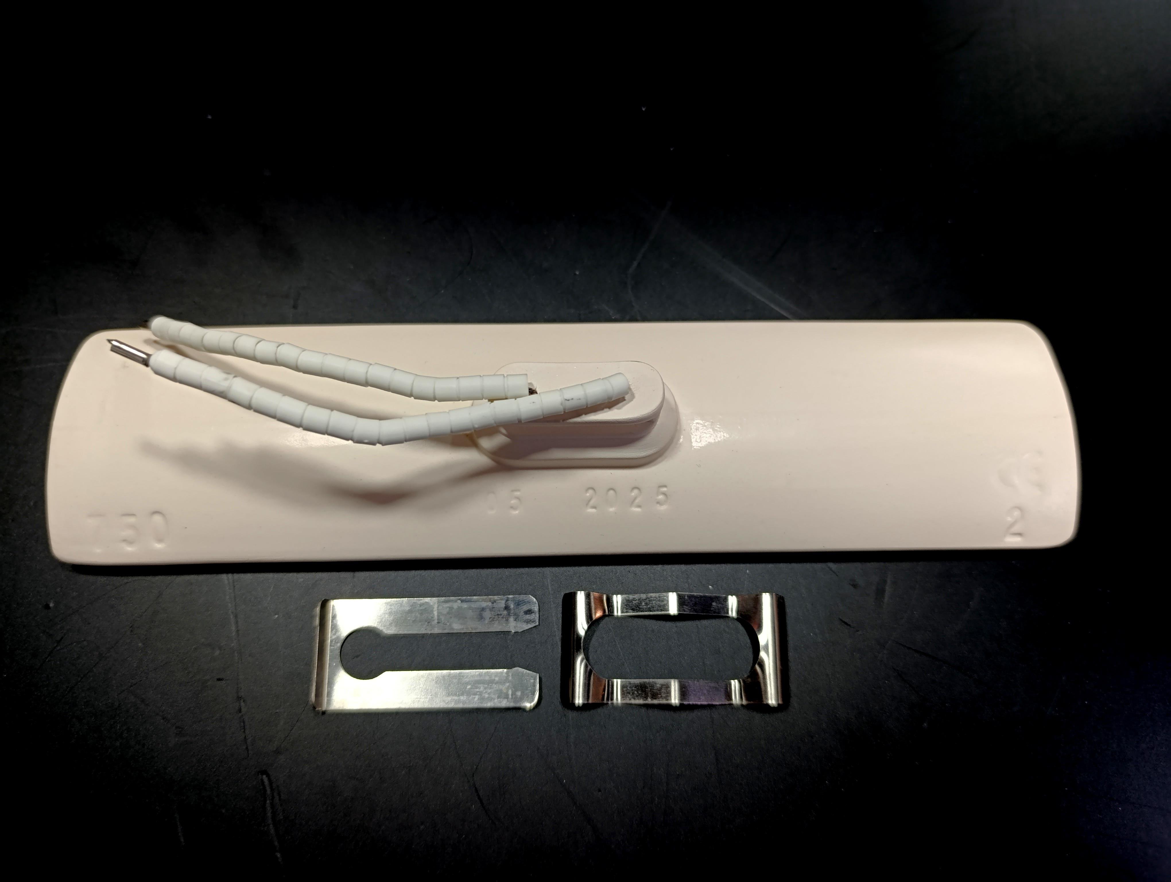 İnfrared Seramik Isıtıcı Rezistans KONKAV 245X60mm 750W 230V Beyaz Renk FSC Model