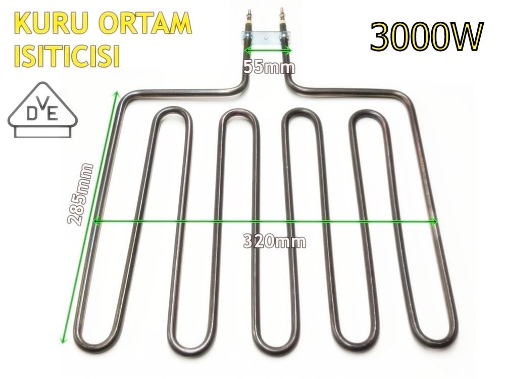 Sauna Hamam Soba Isıtıcı Rezistansı 3000W 5M