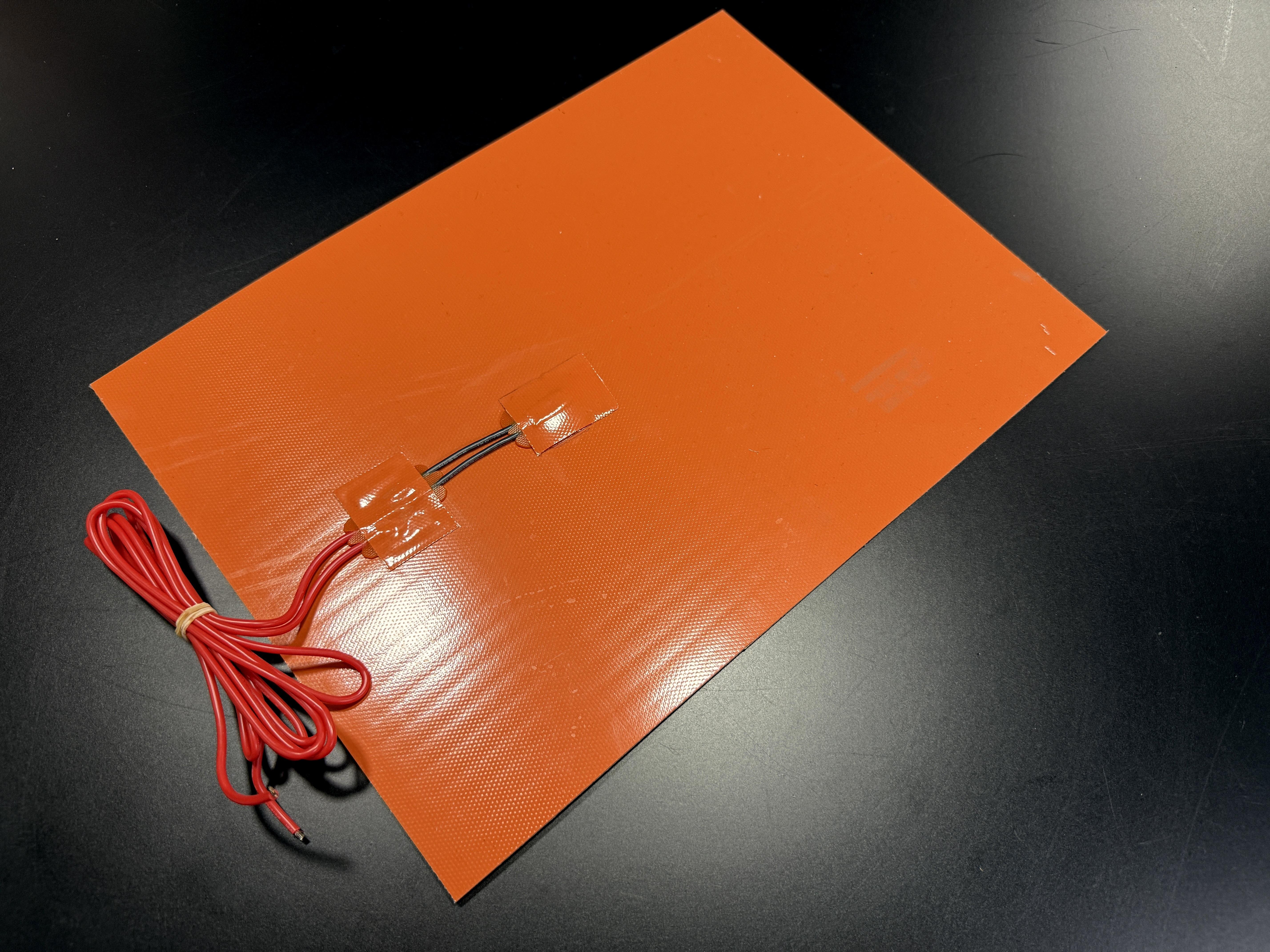 Sern Esnek Silikon Açık Büfe 35x20cm Yapışkanlı Termikli Isıtıcı Rezistans 650W R1036