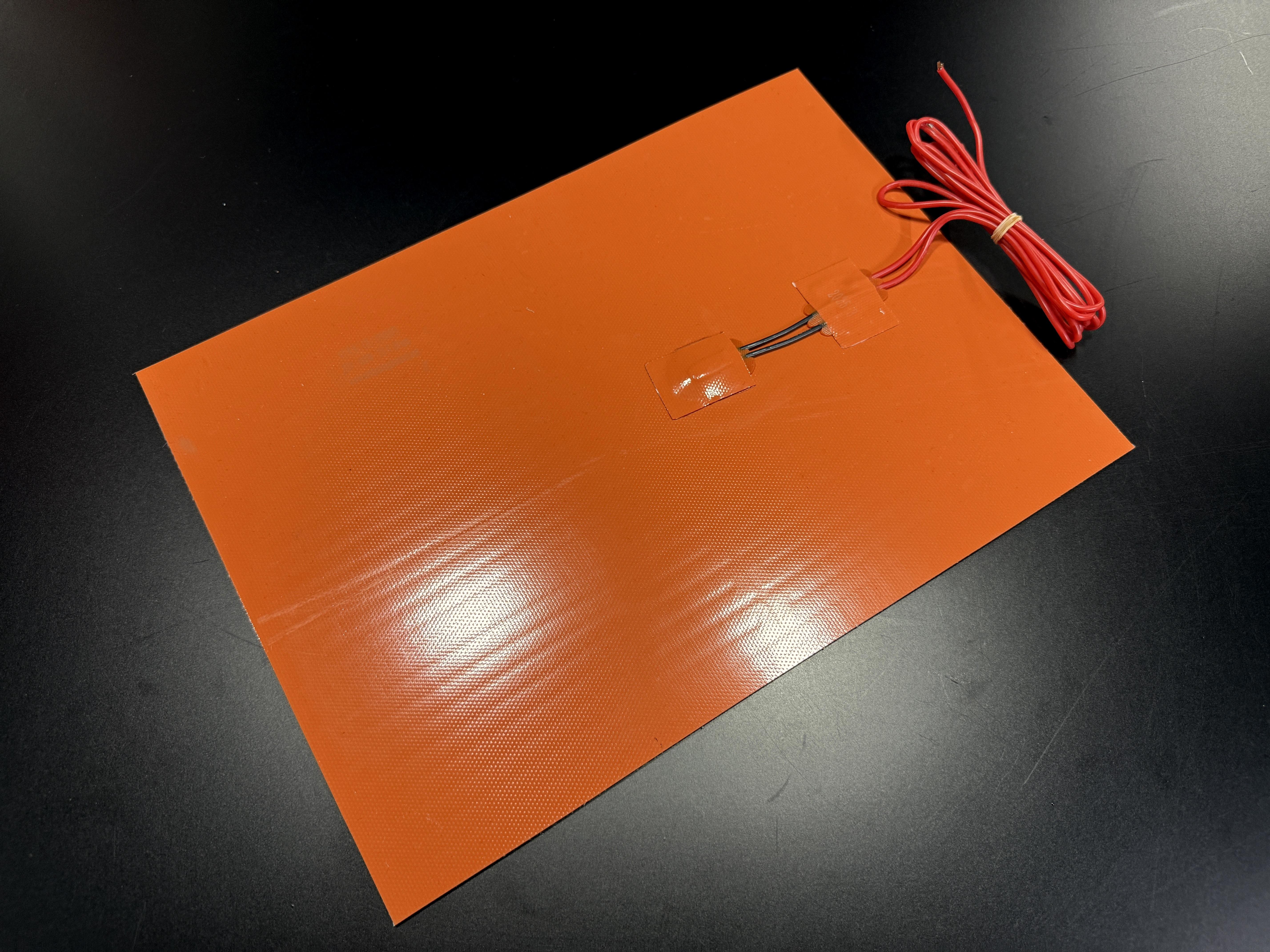 Sern Esnek Silikon Açık Büfe 35x20cm Yapışkanlı Termikli Isıtıcı Rezistans 650W R1036