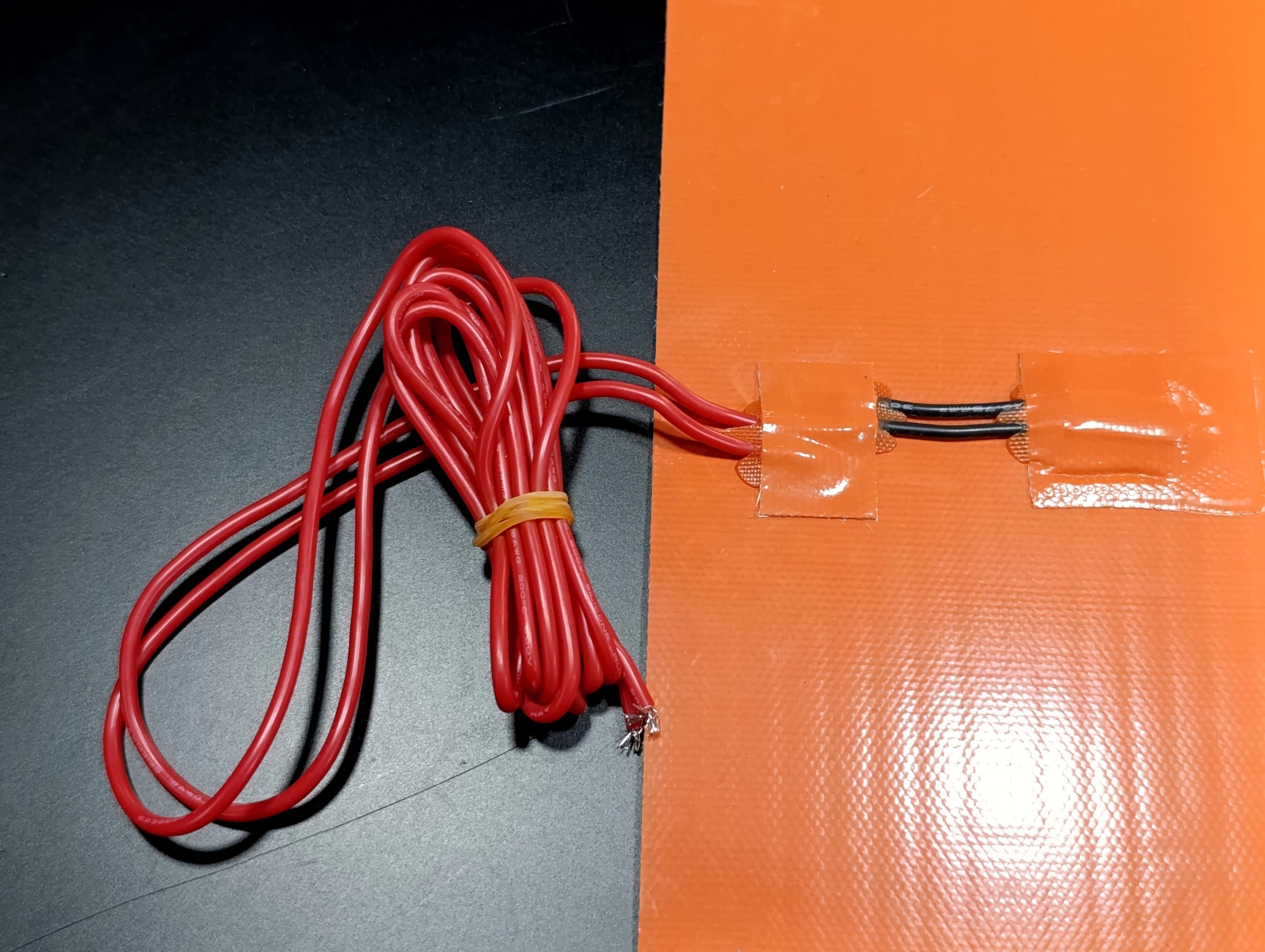 Sern Esnek Silikon Açık Büfe 40x29cm Yapışkanlı Termikli Isıtıcı Rezistans1000W R1033 