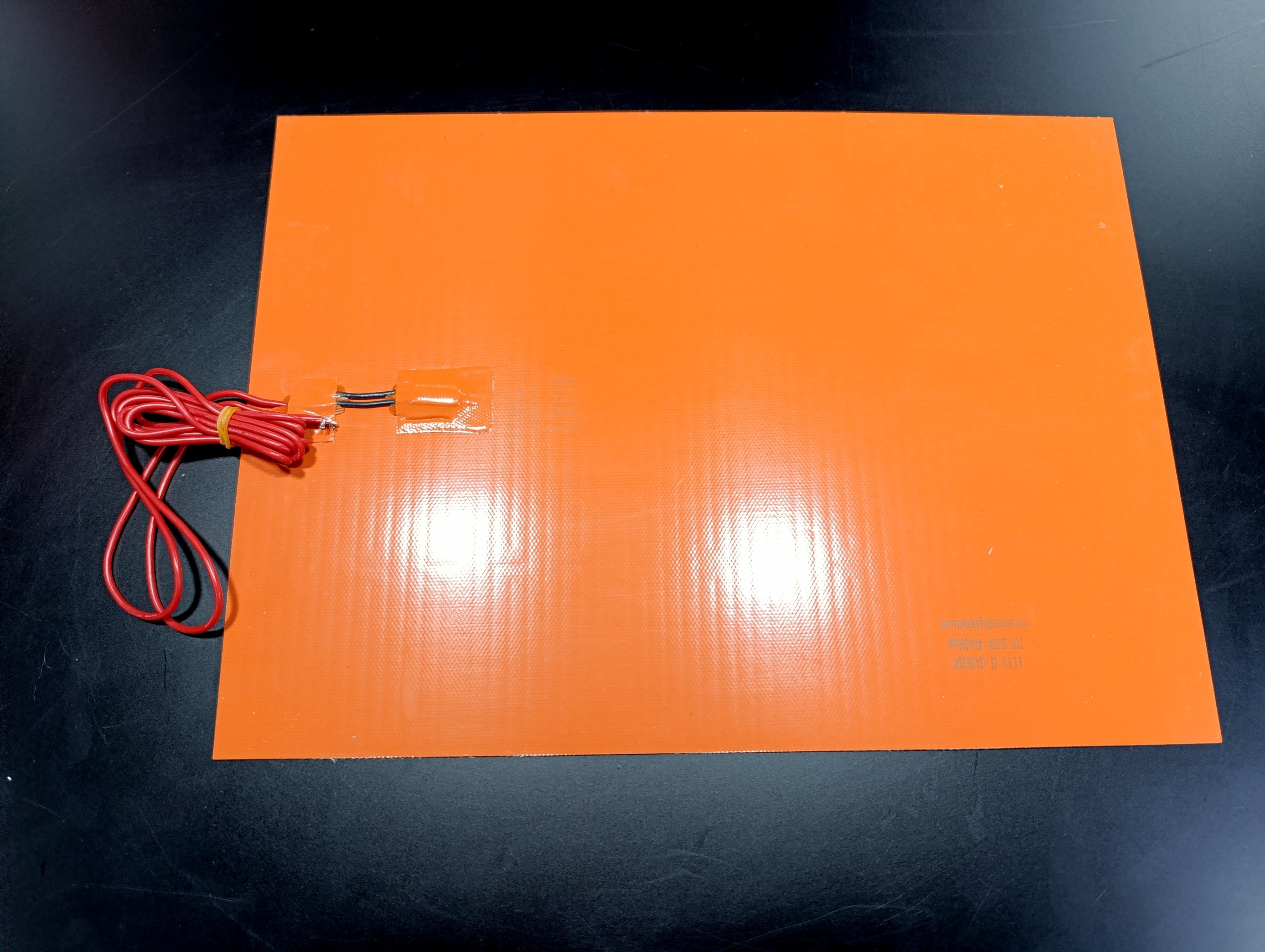 Sern Esnek Silikon Açık Büfe 40x29cm Yapışkanlı Termikli Isıtıcı Rezistans1000W R1033 