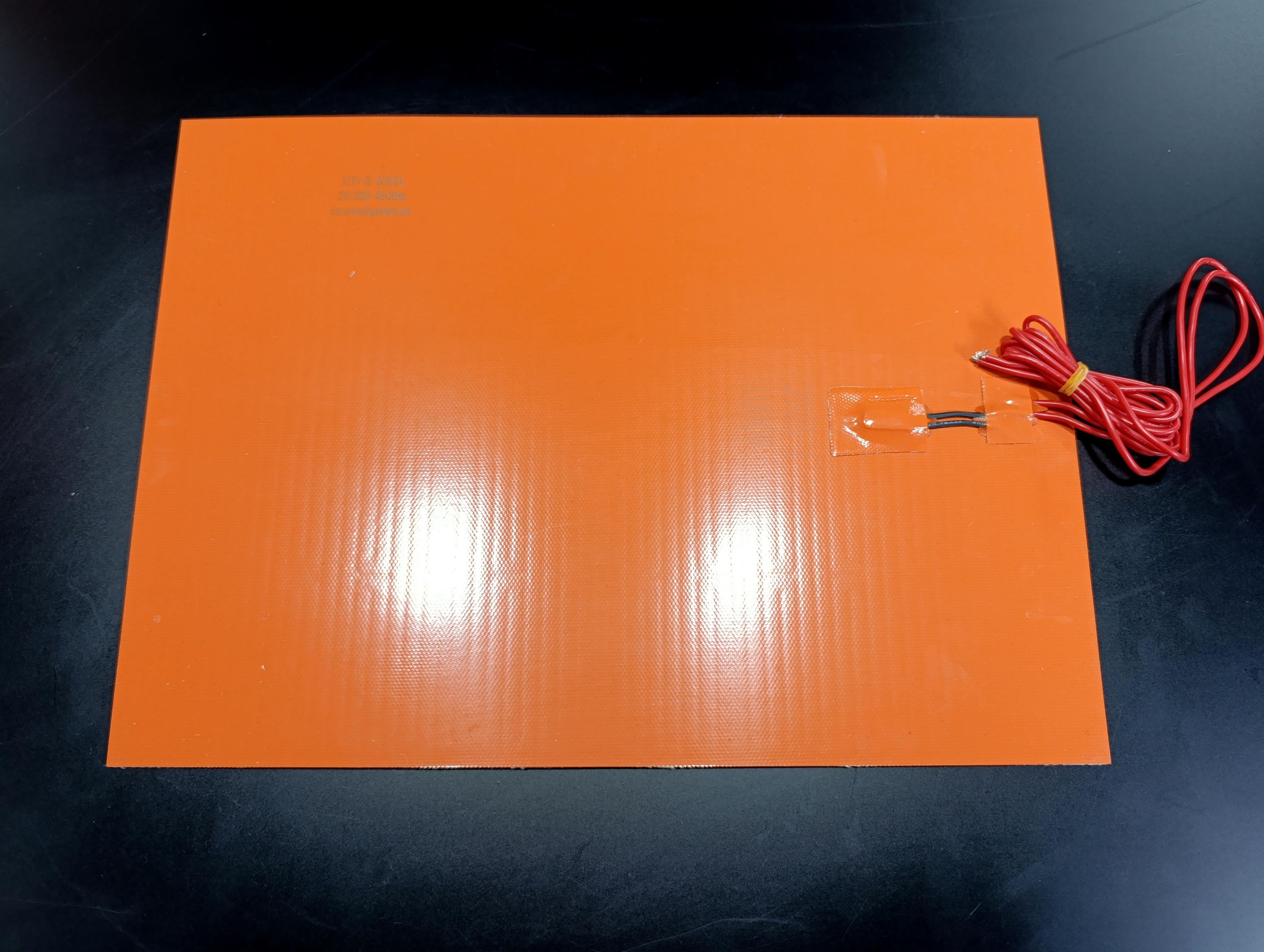 Sern Esnek Silikon Açık Büfe 40x29cm Yapışkanlı Termikli Isıtıcı Rezistans1000W R1033 
