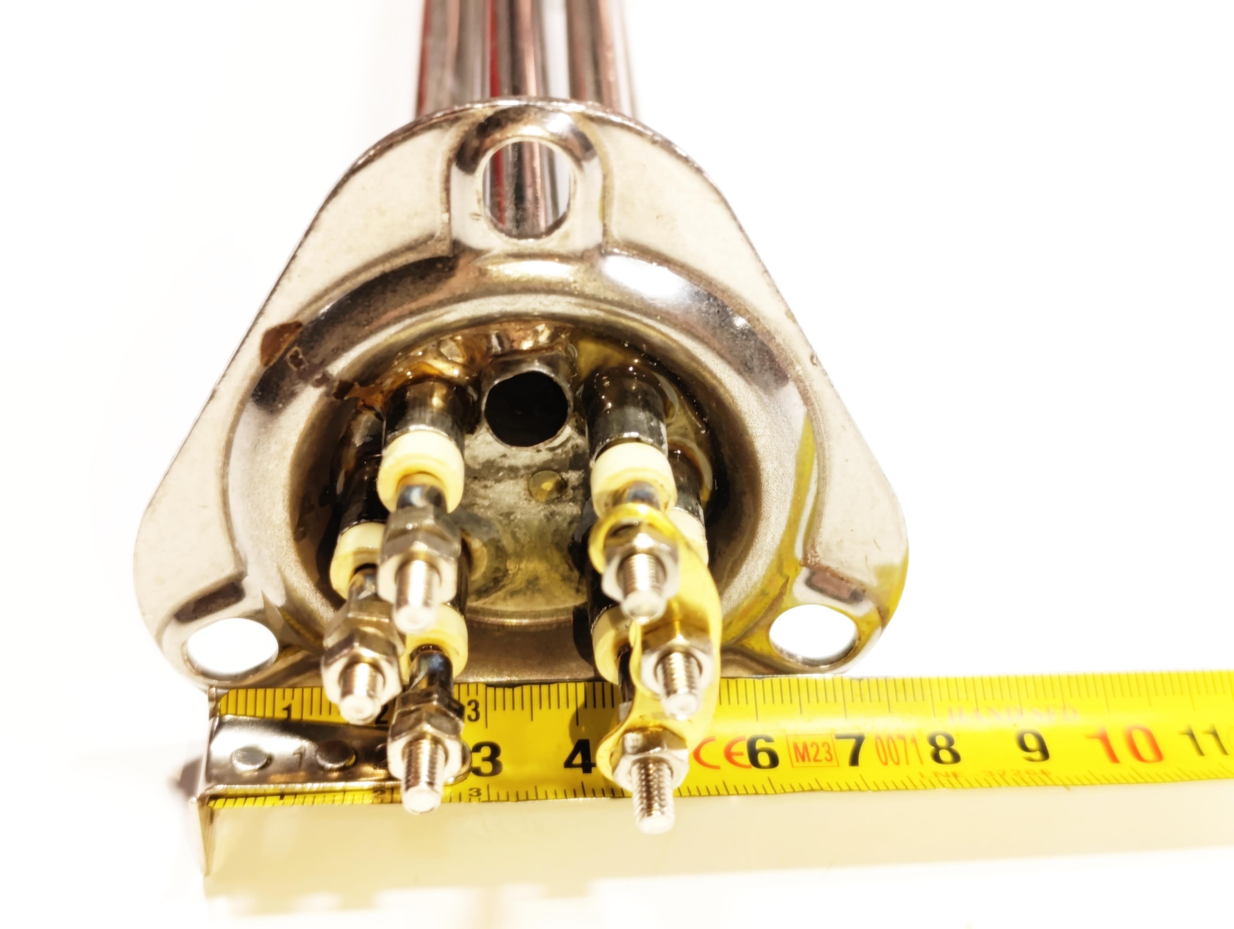 Sern F2105 9KW Üçgen flans Endüstriyel Mutfak ısıtıcı Rezistansı CR304 