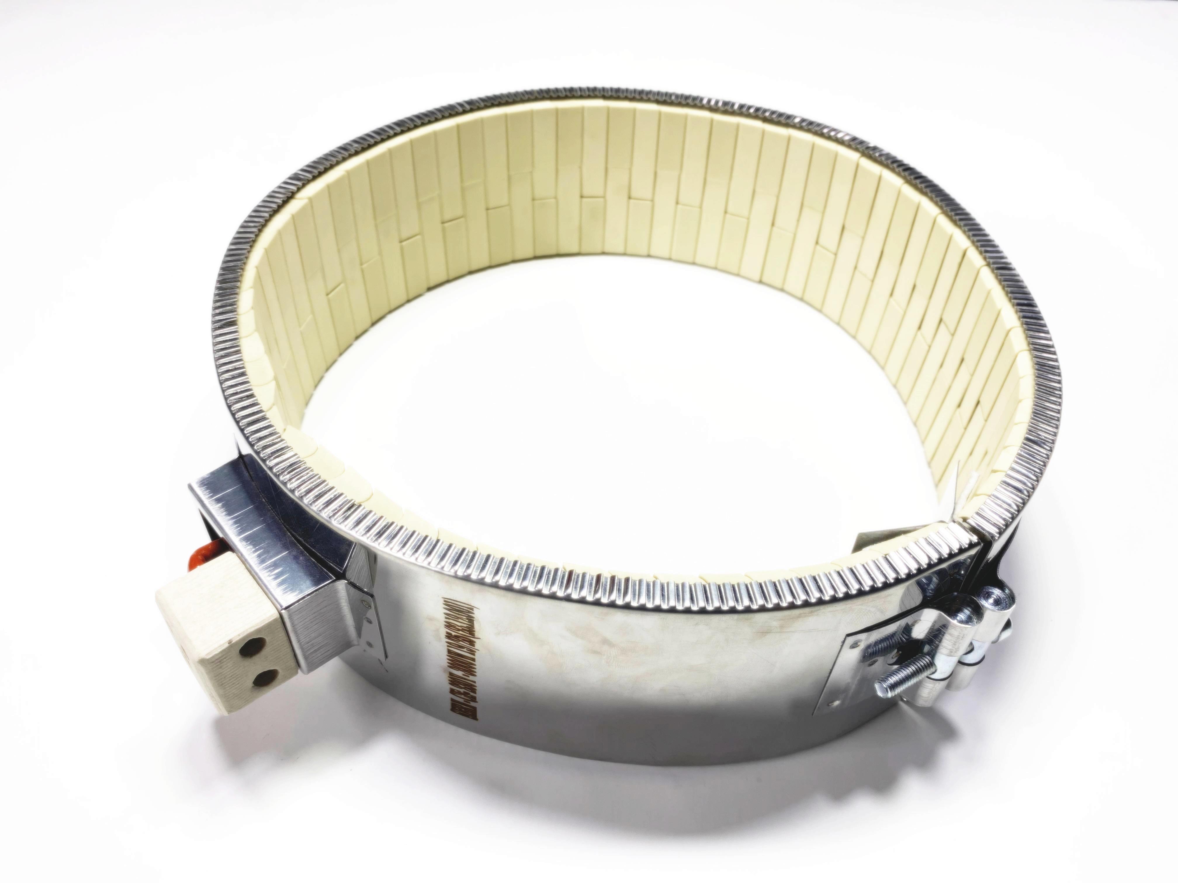 SERN Seramik Kelepçe Bant Isıtıcı Rezistans – 250mm Çap, 85mm Boy, 3000W 230V12.Seramik Kelepçe Rezistanslar