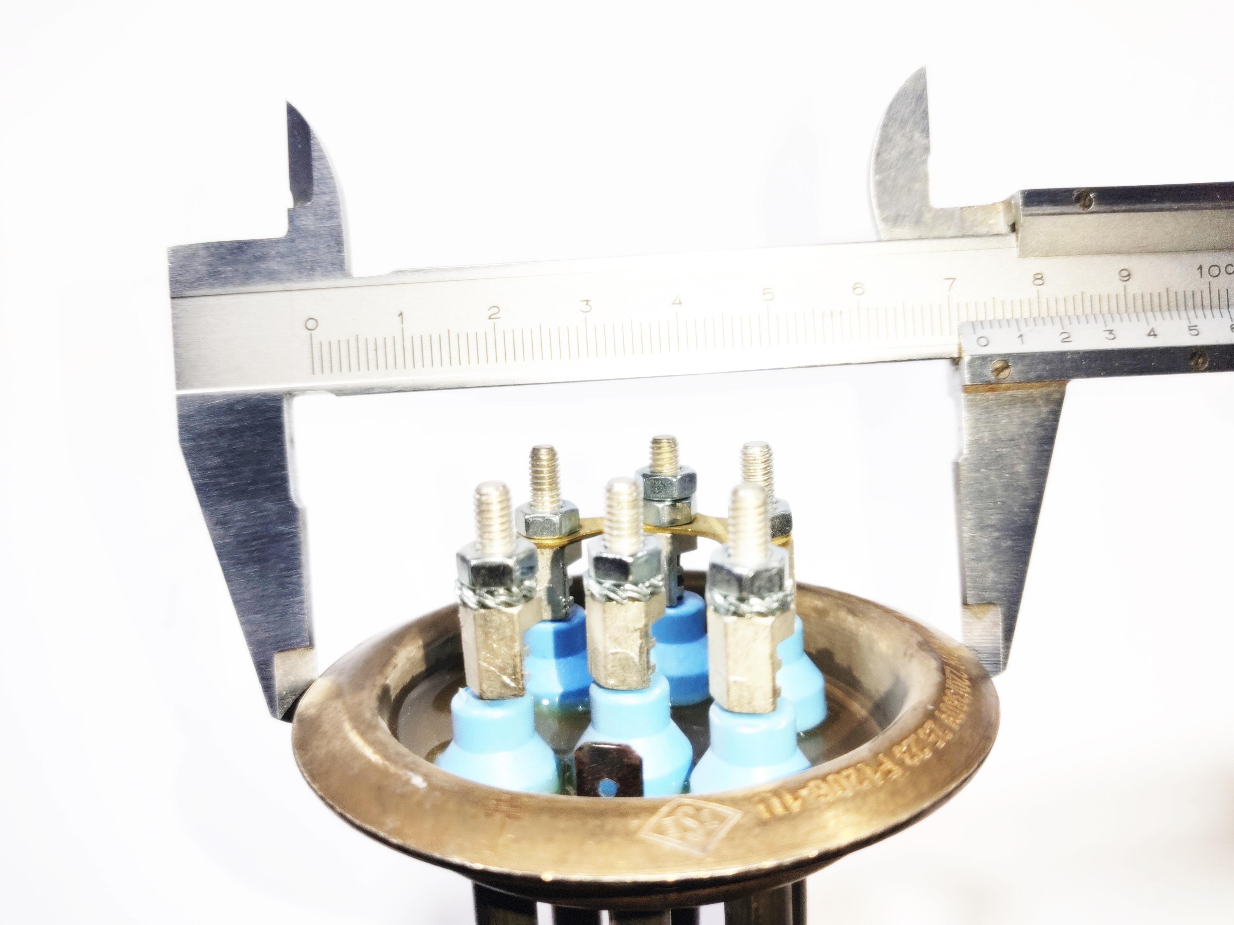 Yuvarlak Flanşlı Kazan Isıtıcı Rezistansı Eğik 12000W Icolay 800 Sern F1206-1U - Circular Flange Boiler Heater Resistor Oblique 12000W Icolay 800 Sern F1206-1U
