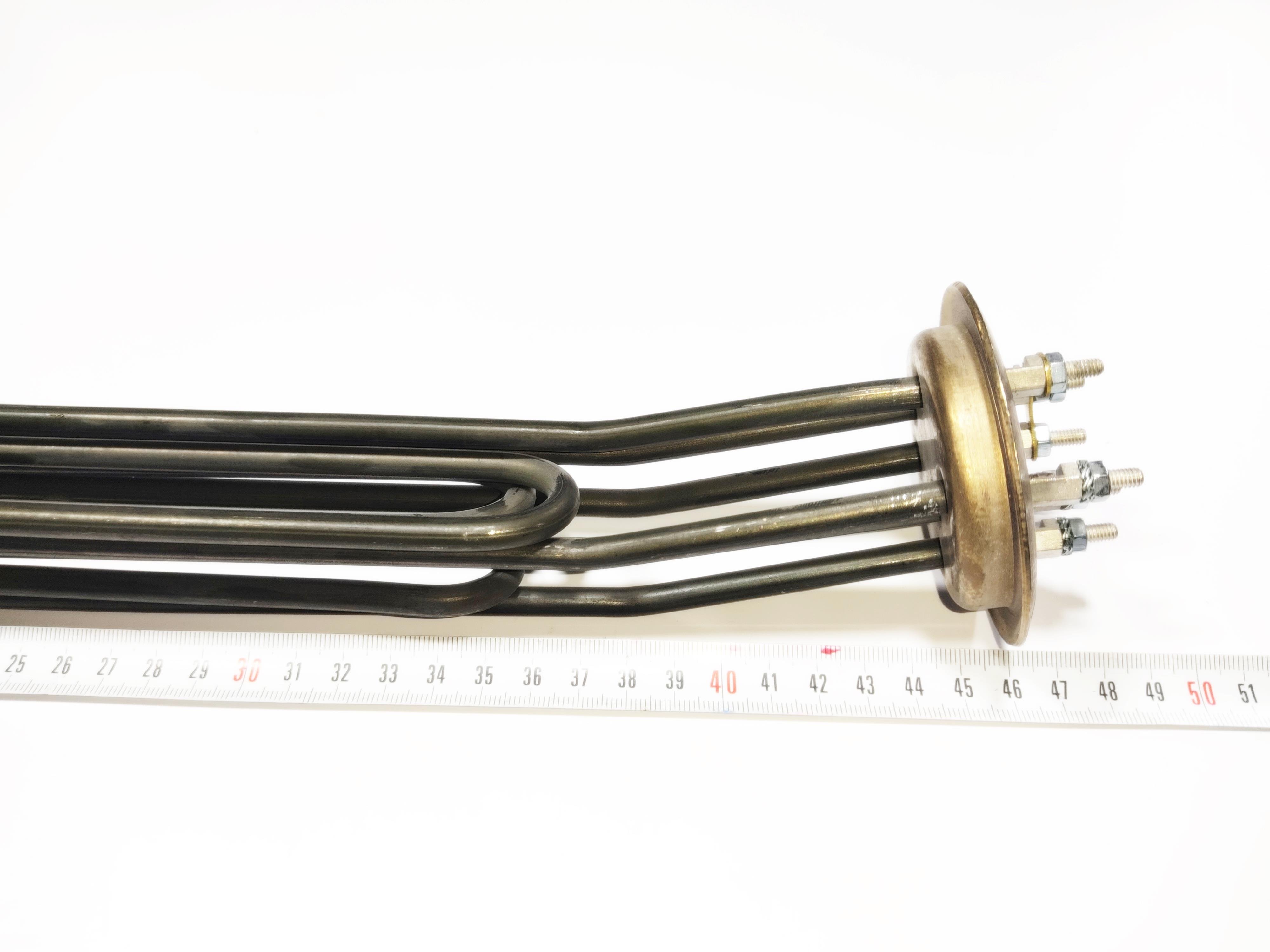 Yuvarlak Flanşlı Kazan Isıtıcı Rezistansı Eğik 12000W Icolay 800 Sern F1206-1U - Circular Flange Boiler Heater Resistor Oblique 12000W Icolay 800 Sern F1206-1U