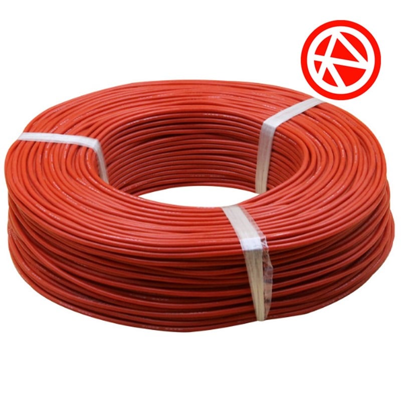 AmassYumuşak Silikon 14 AWG Kırmızı kablo 1 Metre