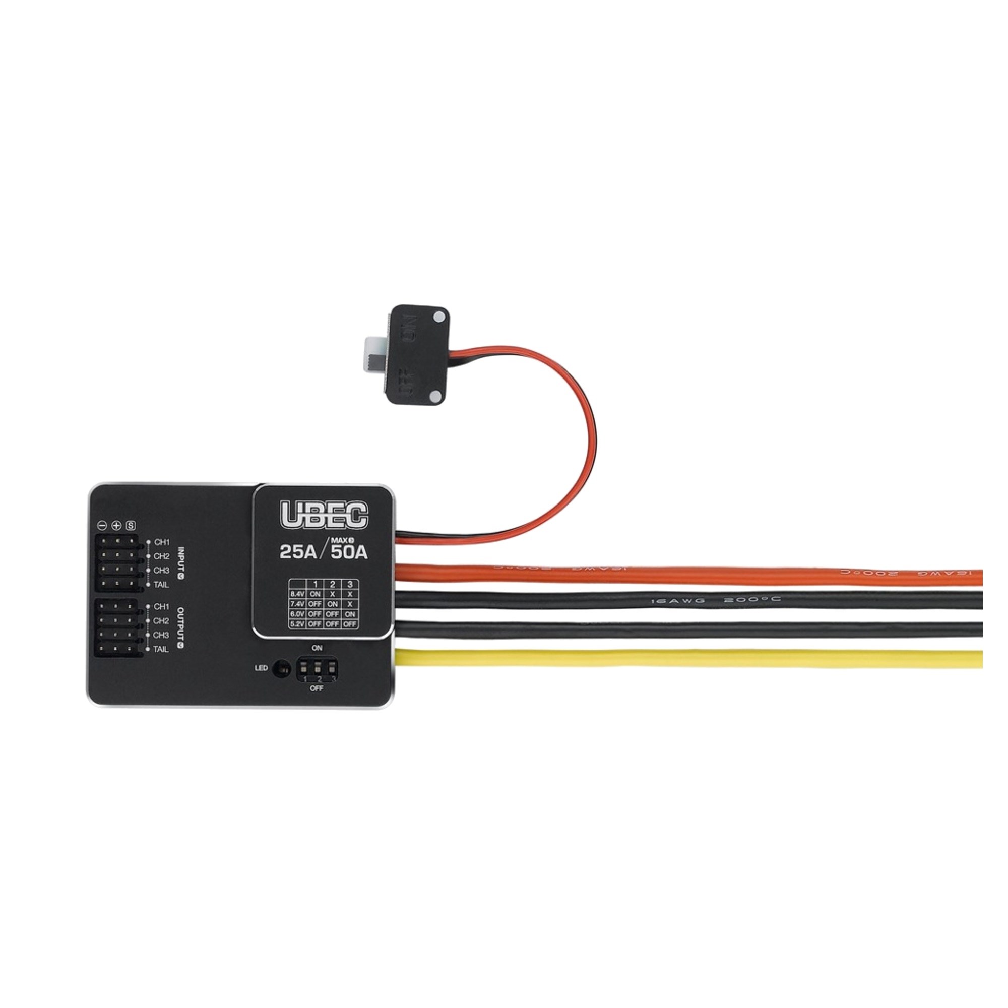 Hobbywing UBEC 25A HV 3-18S | KarbondroneHobbyWingHobbywing UBEC 25A HV Güç Regülatörü