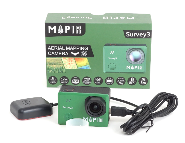 MAPIR Survey3W RGB Haritalama Kamerası | Drone ve İHA UyumluRobosysMAPIR Survey3W RGB Görünür Işık Haritalama Kamerası