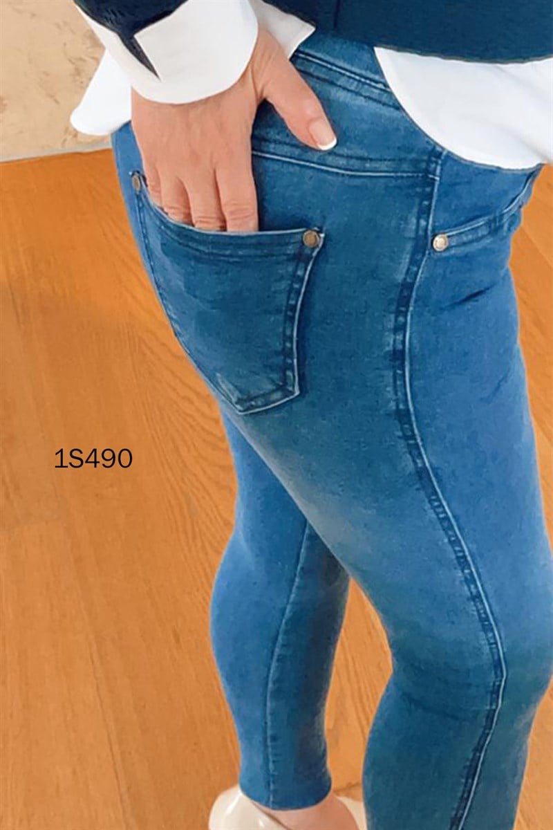 Cepli Kot Tayt Pantolon