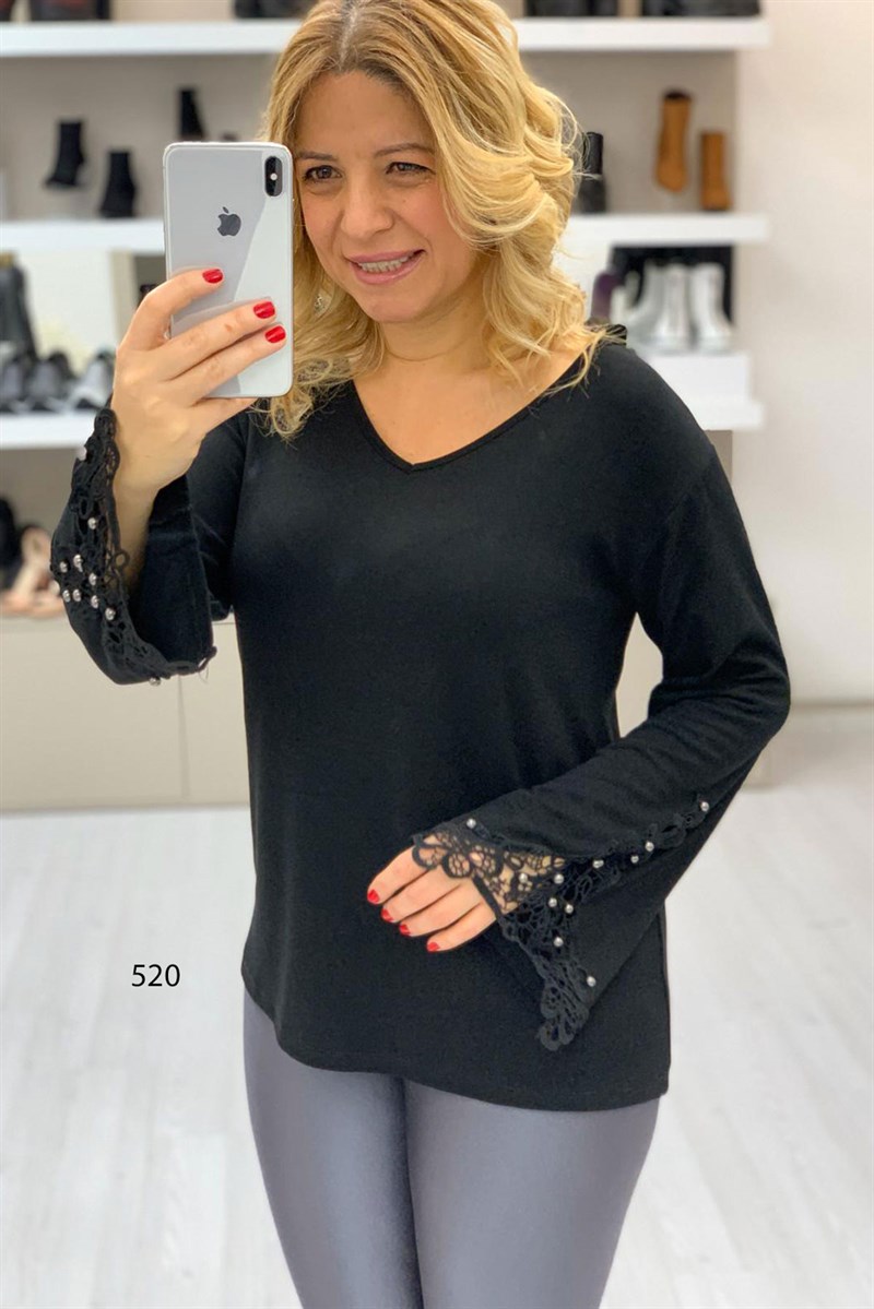 Dantelli İncili Body