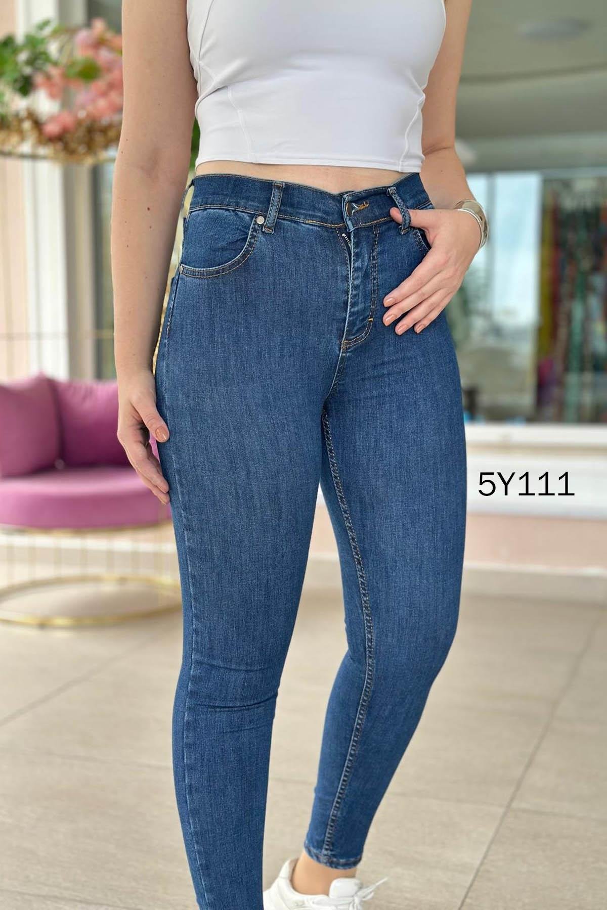 Dar Paça Streç Kot Pantolon