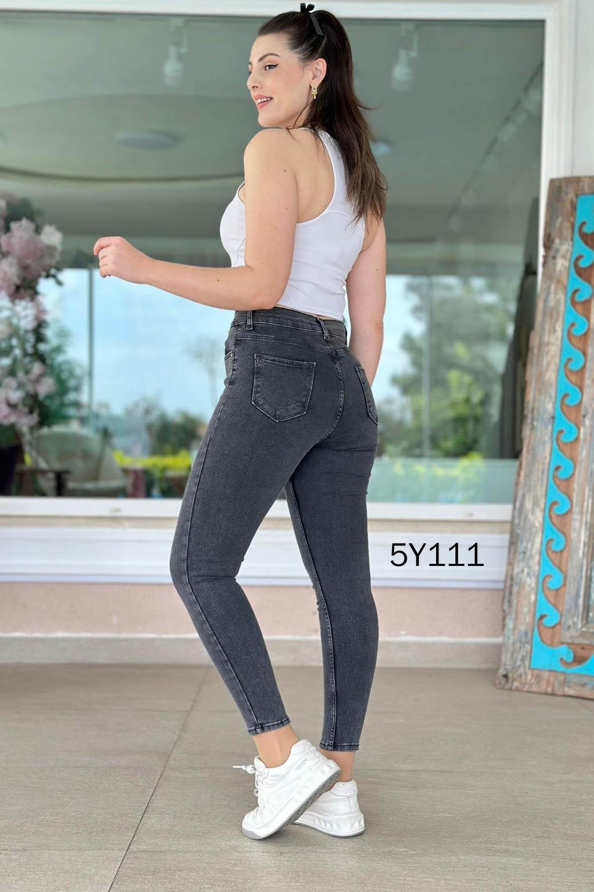 Dar Paça Streç Kot Pantolon