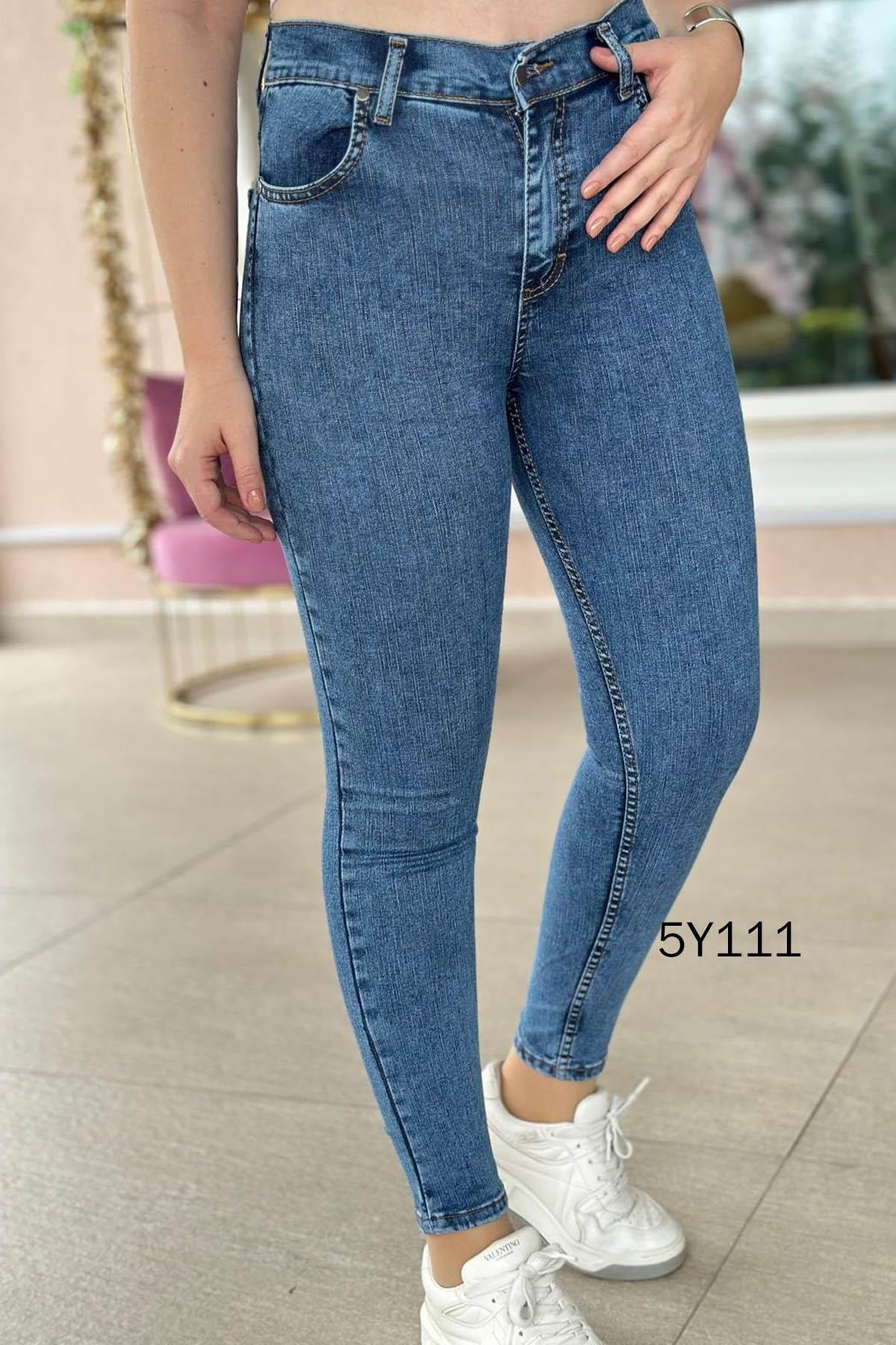 Dar Paça Streç Kot Pantolon