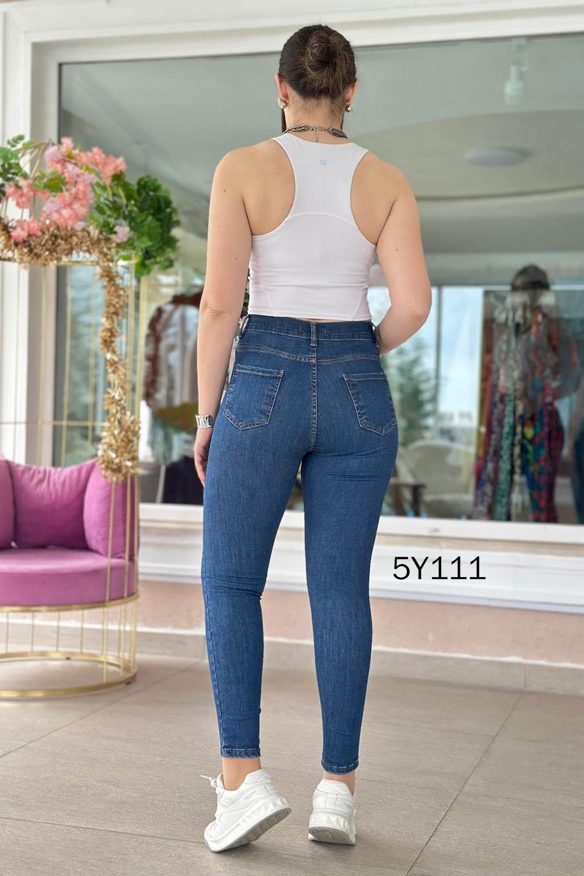 Dar Paça Streç Kot Pantolon