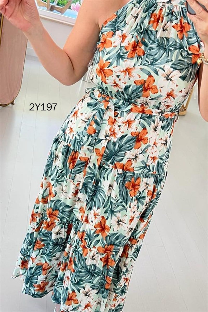 Halter Yaka Elbise