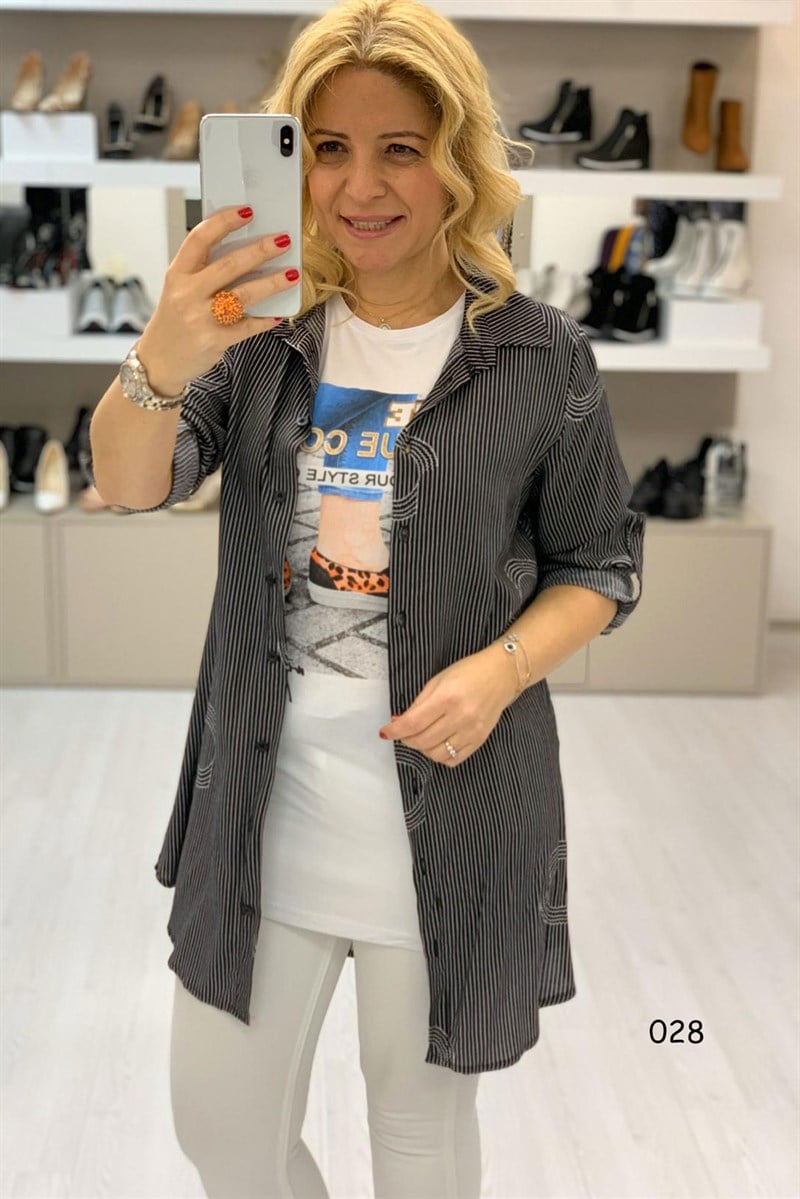 İkili Gömlek Tişört Takım