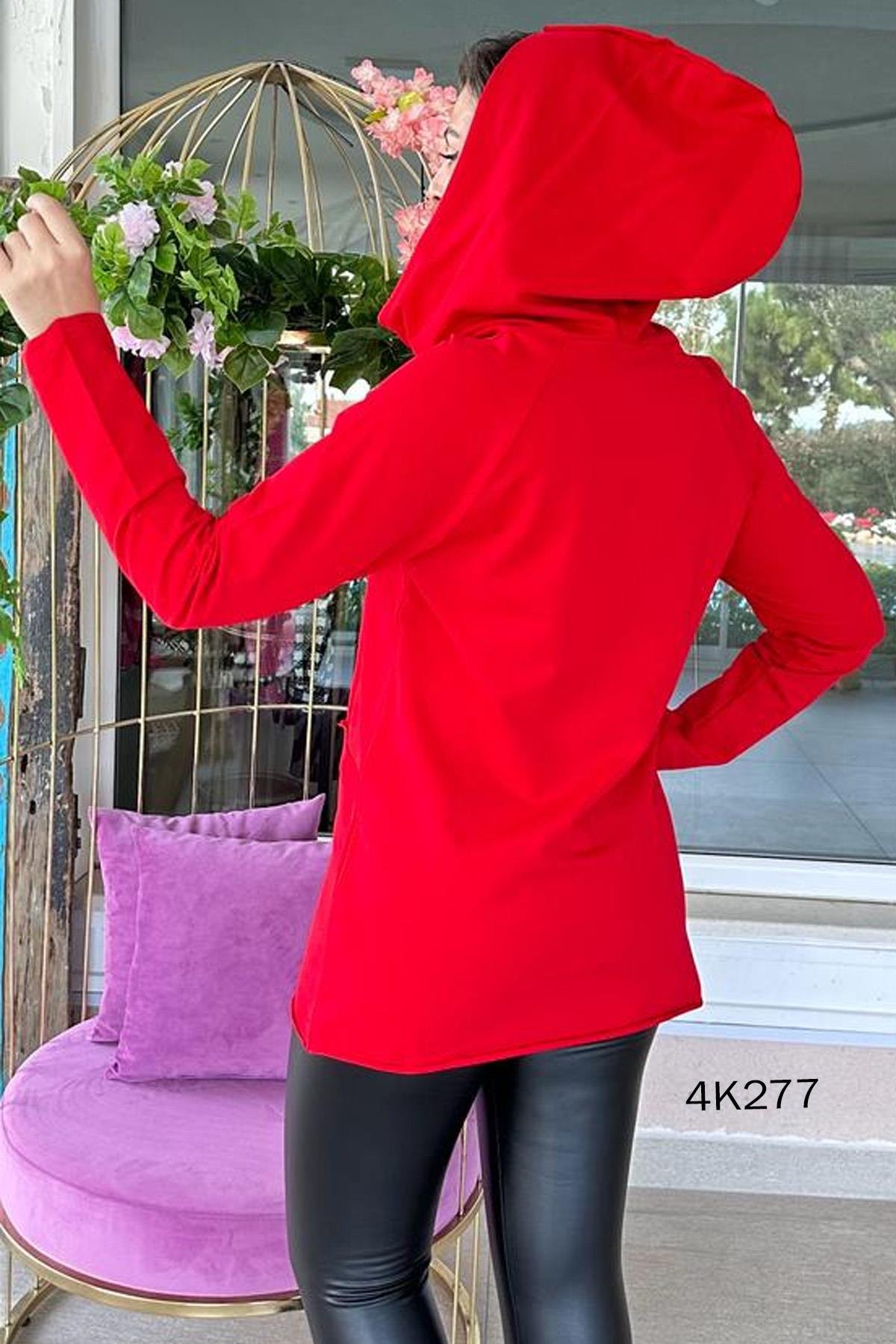 Kapşonlu 2 İplik Sweat