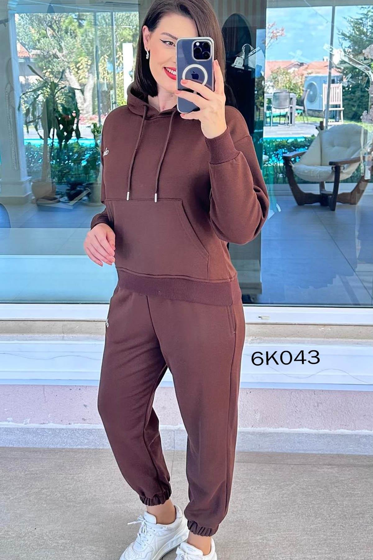 Kapşonlu 3 İplik Takım