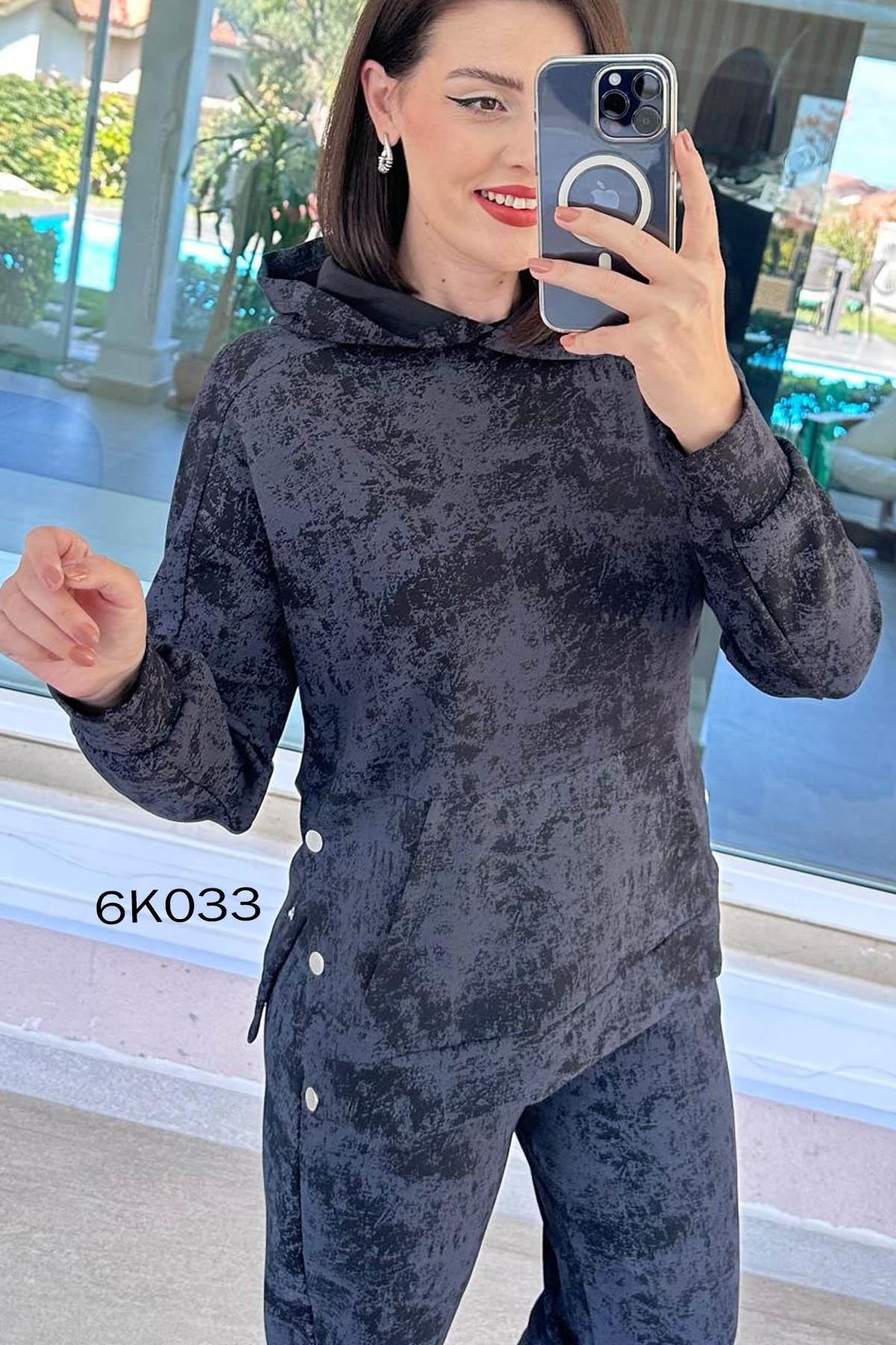 Kapşonlu Batik Modal Takım