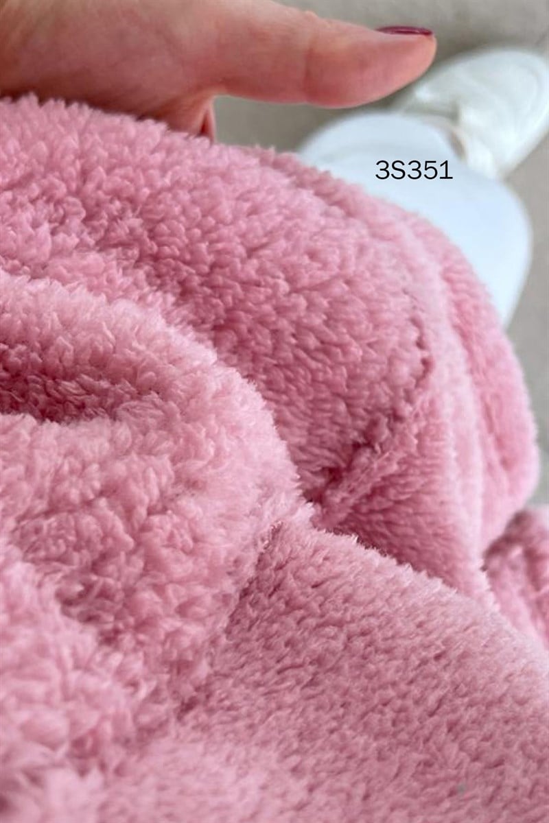 Kapşonlu Peluş Yelek