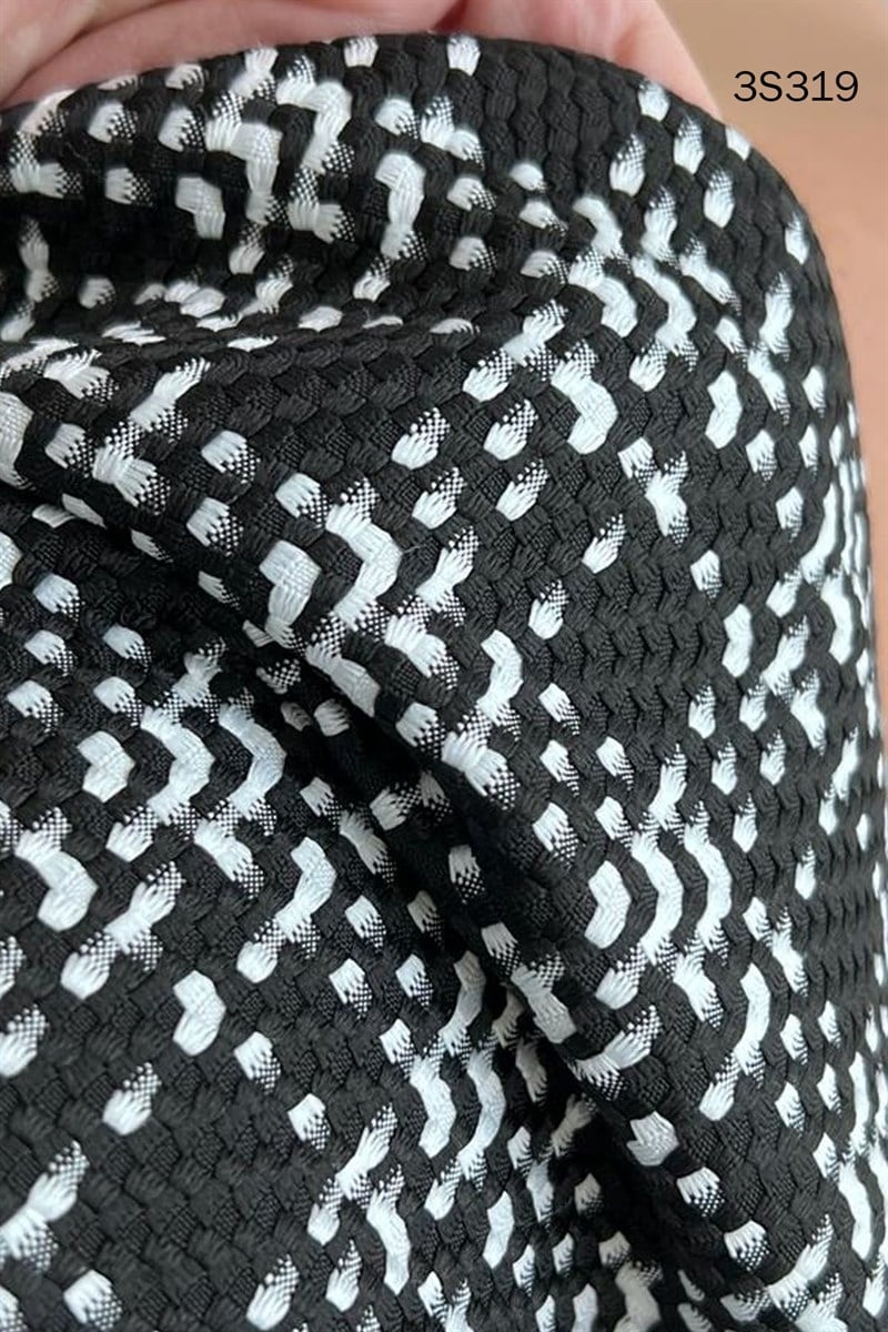 Kazayağı Desenli Etek