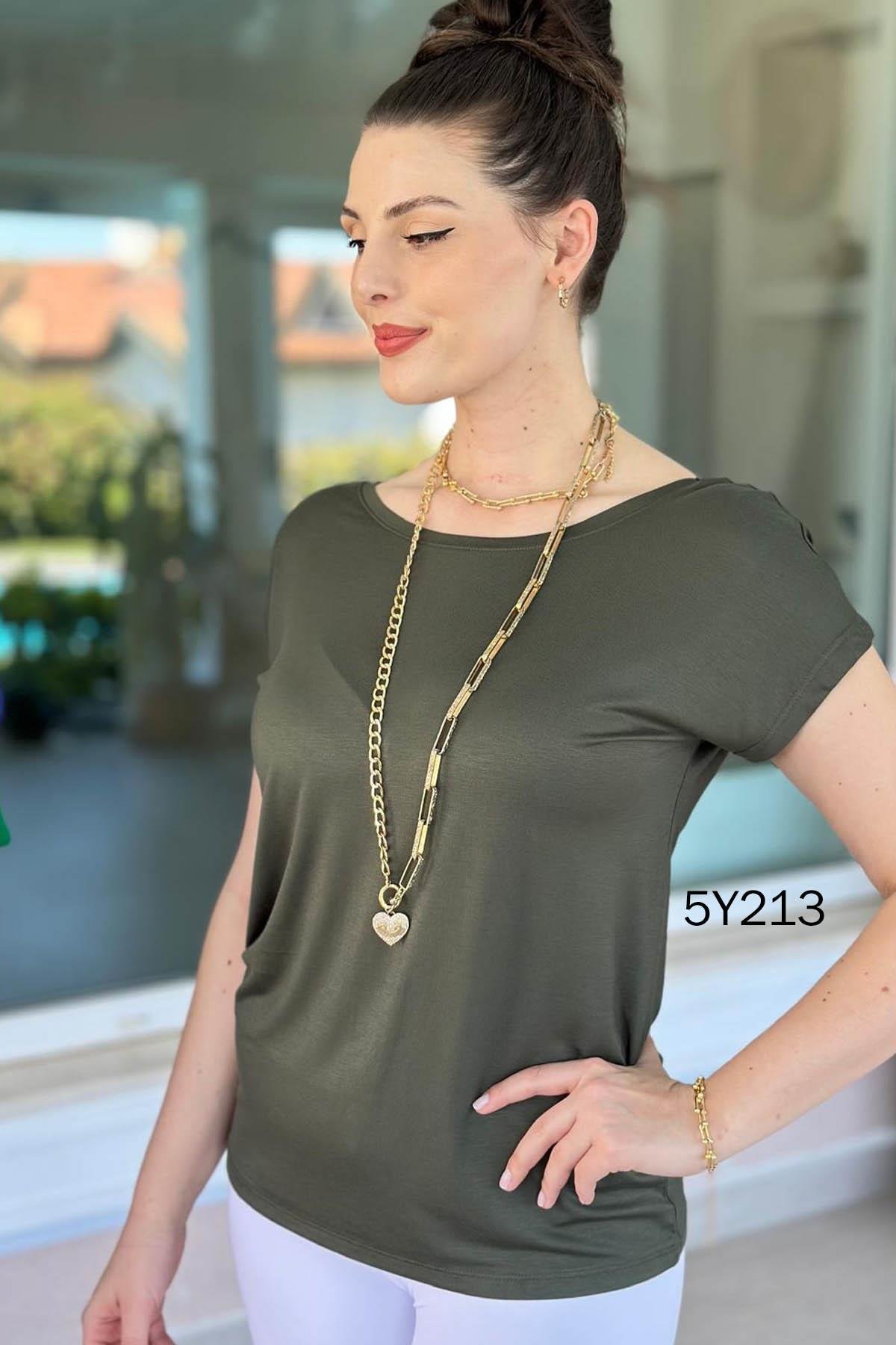 Önlü Arkalı Giyilebilen Bambu Tshirt